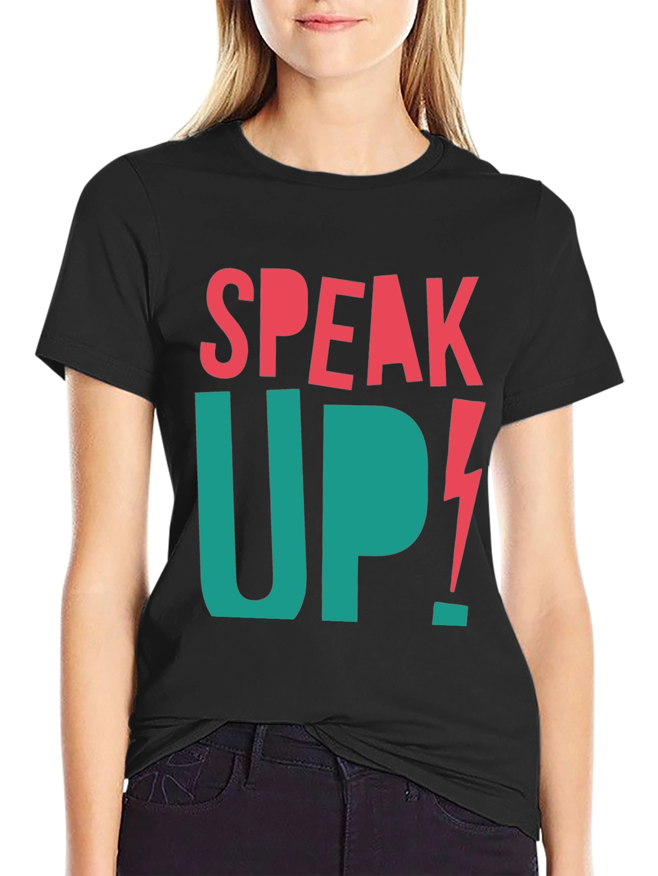 Speak Up Graphic Tee