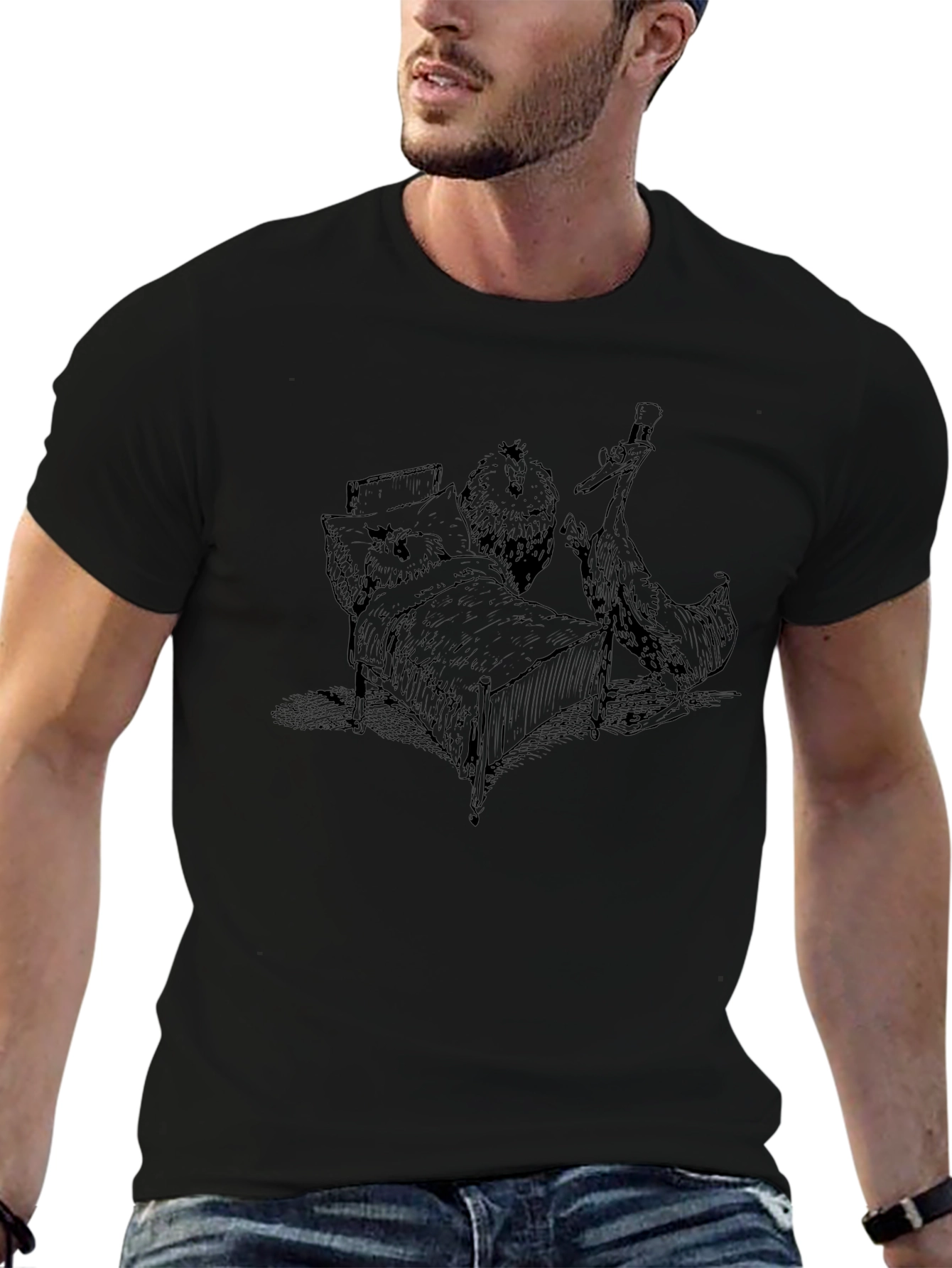 Quirky Bedtime Story Graphic Tee