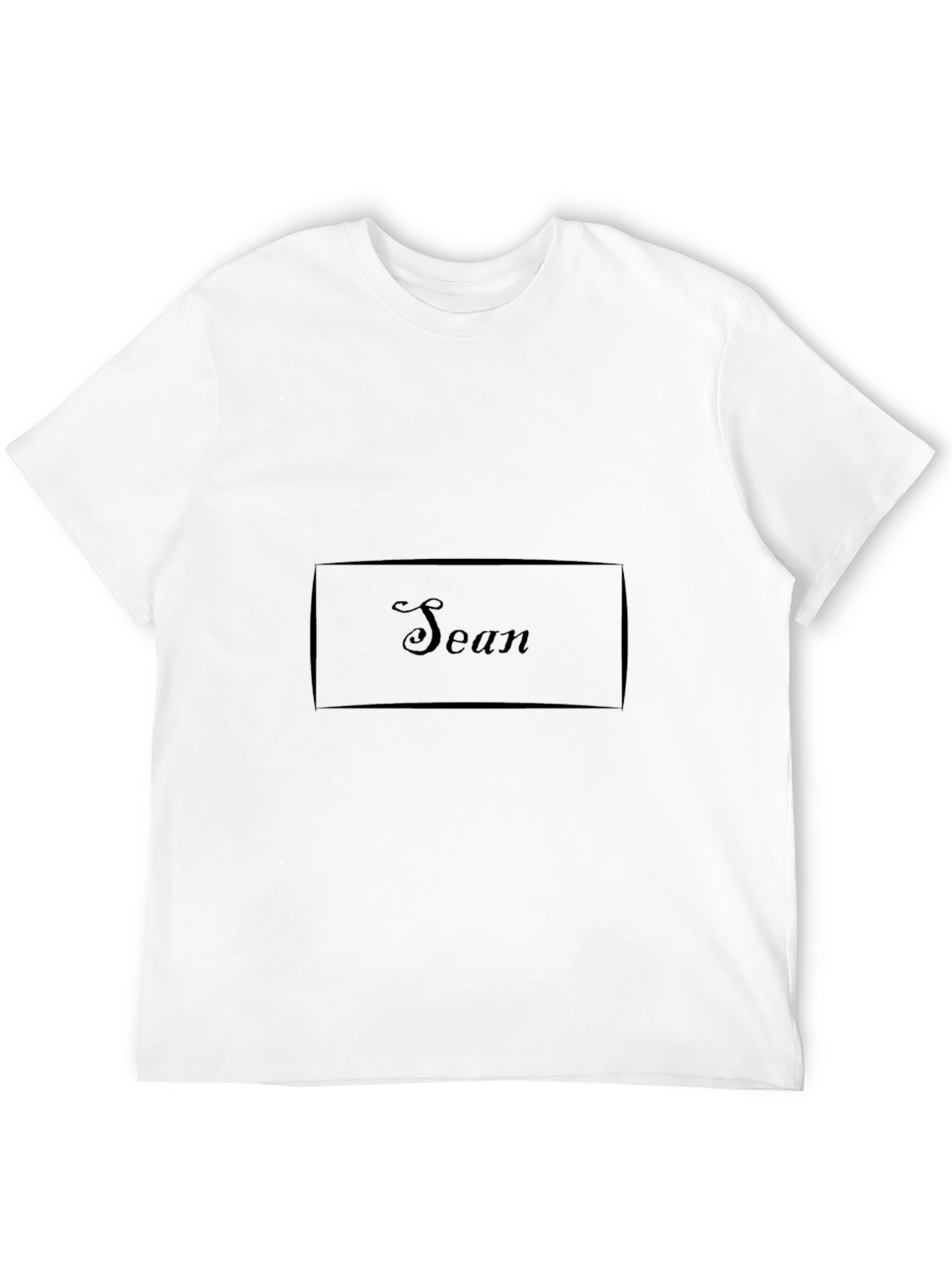 Mens Black Short Sleeve Graphic T-Shirt