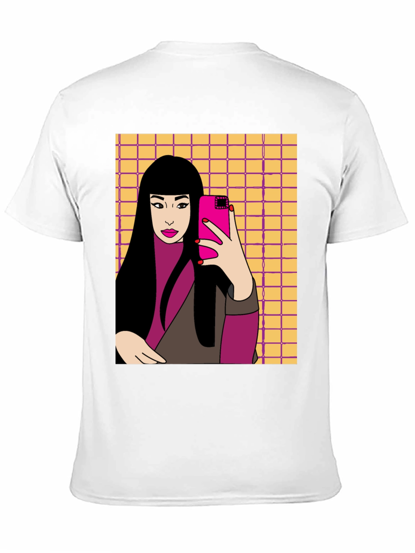 Selfie Girl Graphic Tee - Cool Trendy T-Shirt