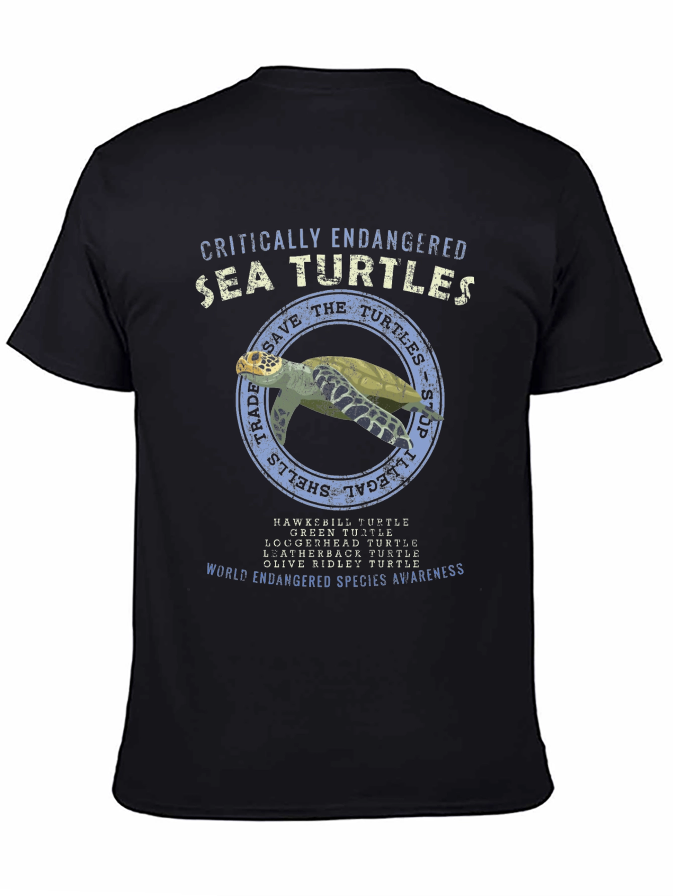 Endangered Sea Turtles Awareness T-Shirt