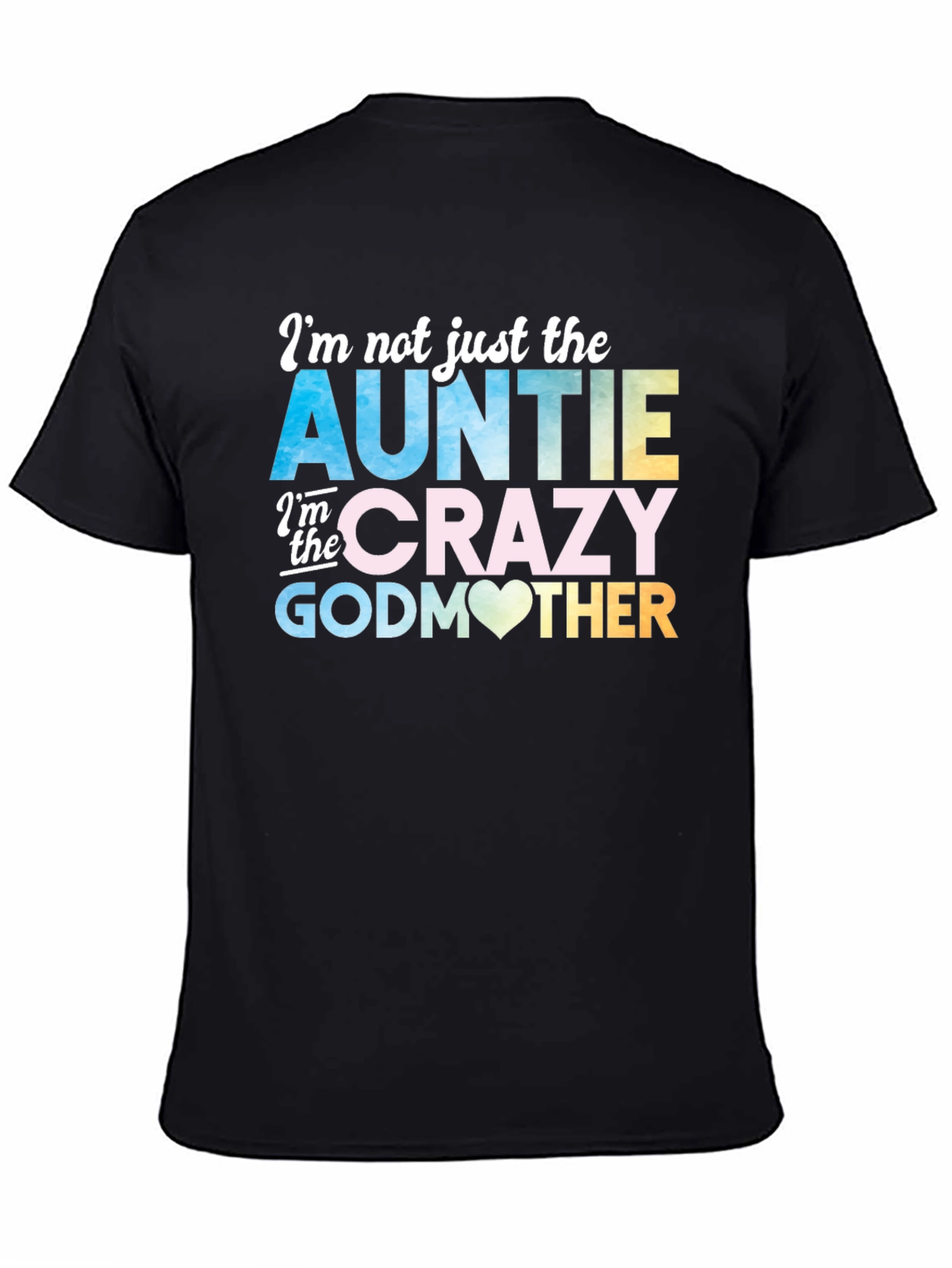 Auntie Crazy Godmother Graphic T-Shirt