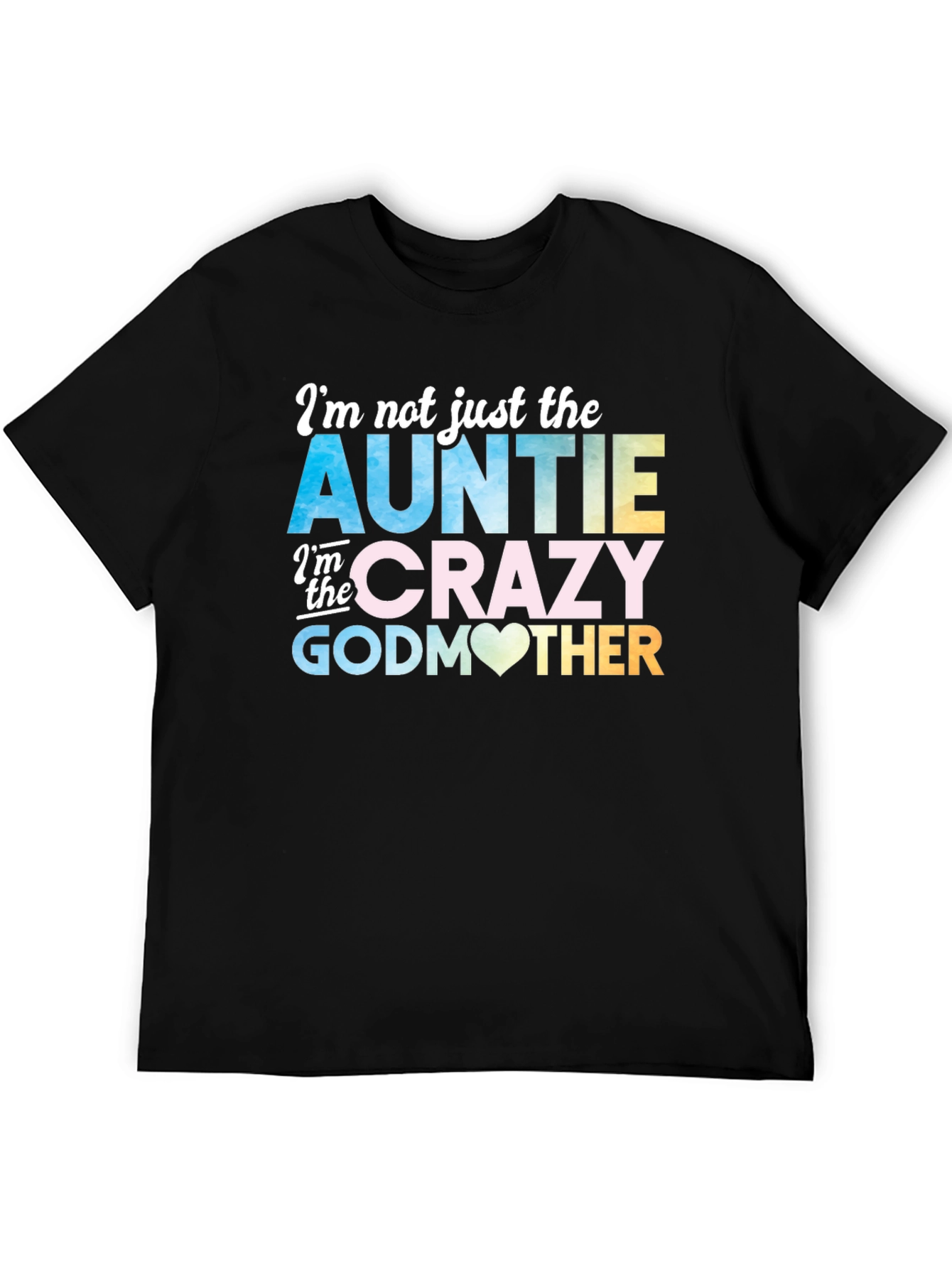 Auntie Crazy Godmother Graphic T-Shirt