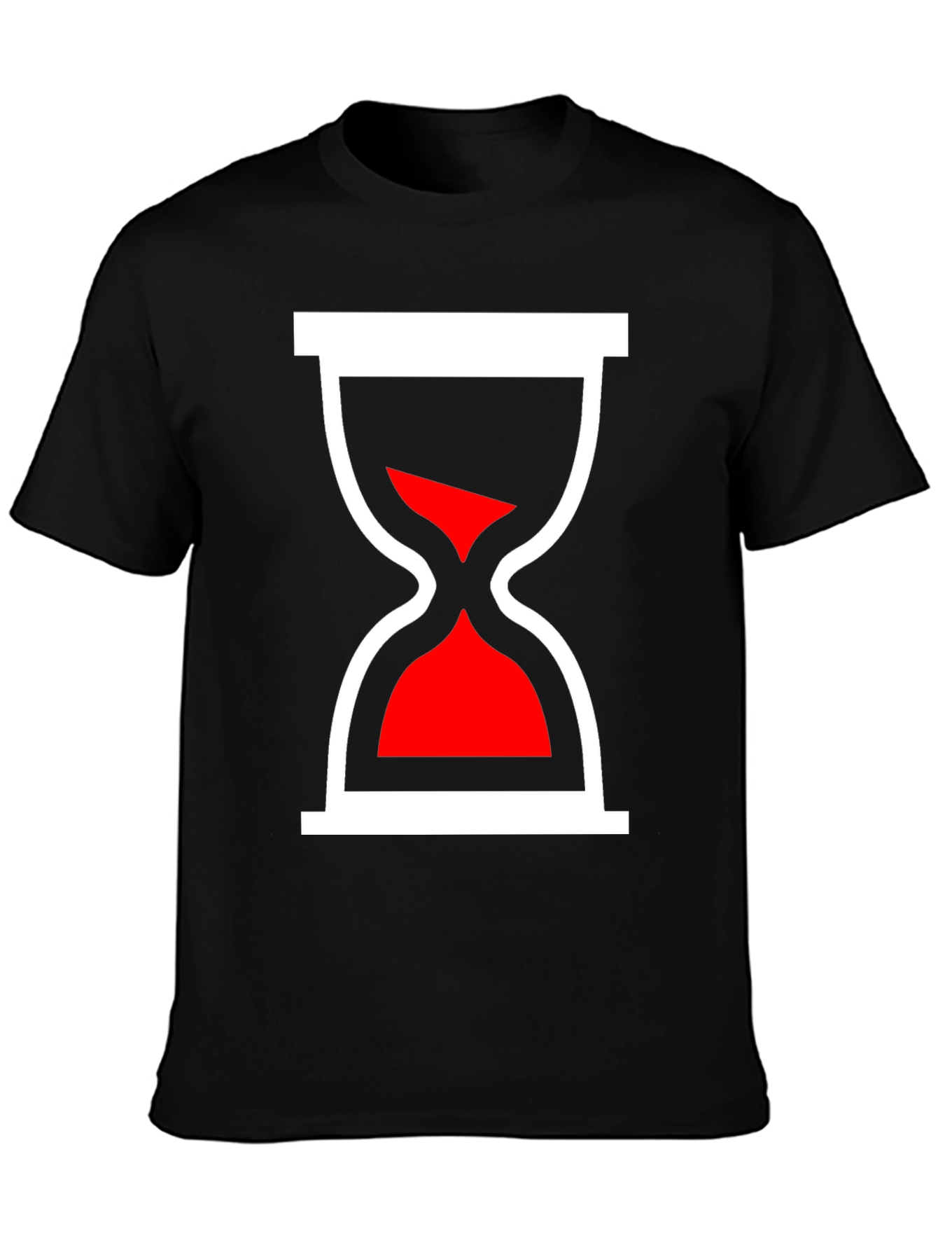 Hourglass Graphic Tee - Time is Running Out!