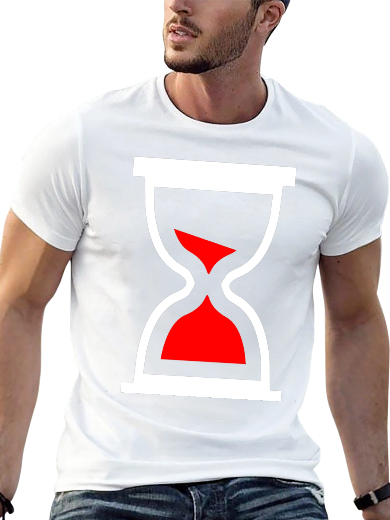 Hourglass Graphic Tee - Time is Running Out!