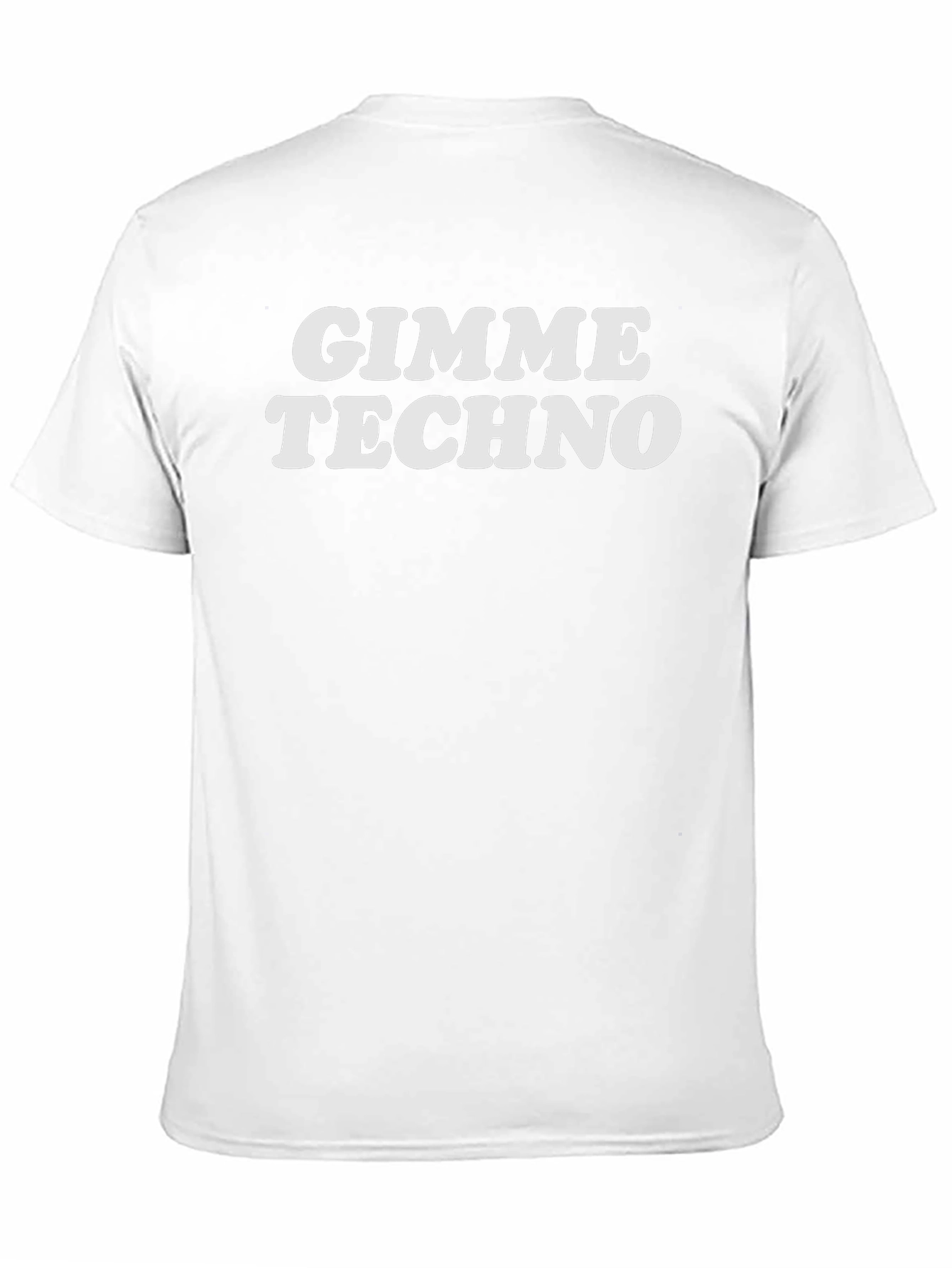 Gimme Techno T-Shirt - Bold Graphic Tee