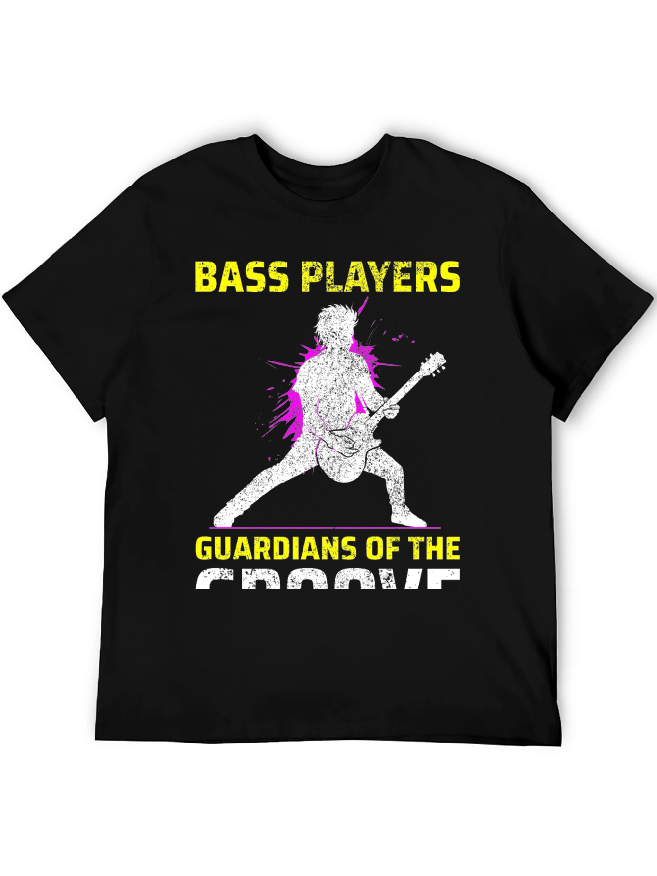 Bass Players Guardians of the Groove T-Shirt