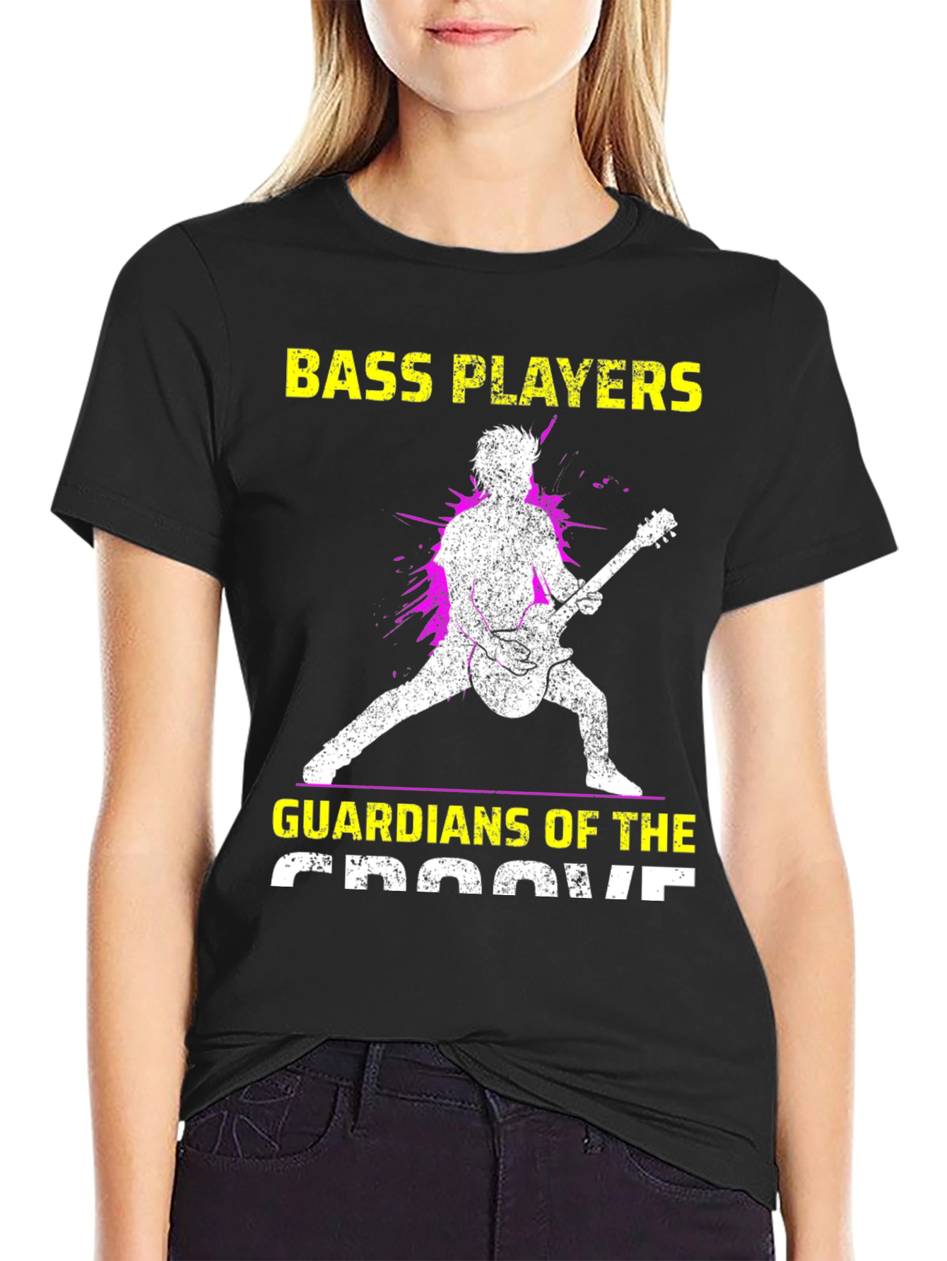 Bass Players Guardians of the Groove T-Shirt