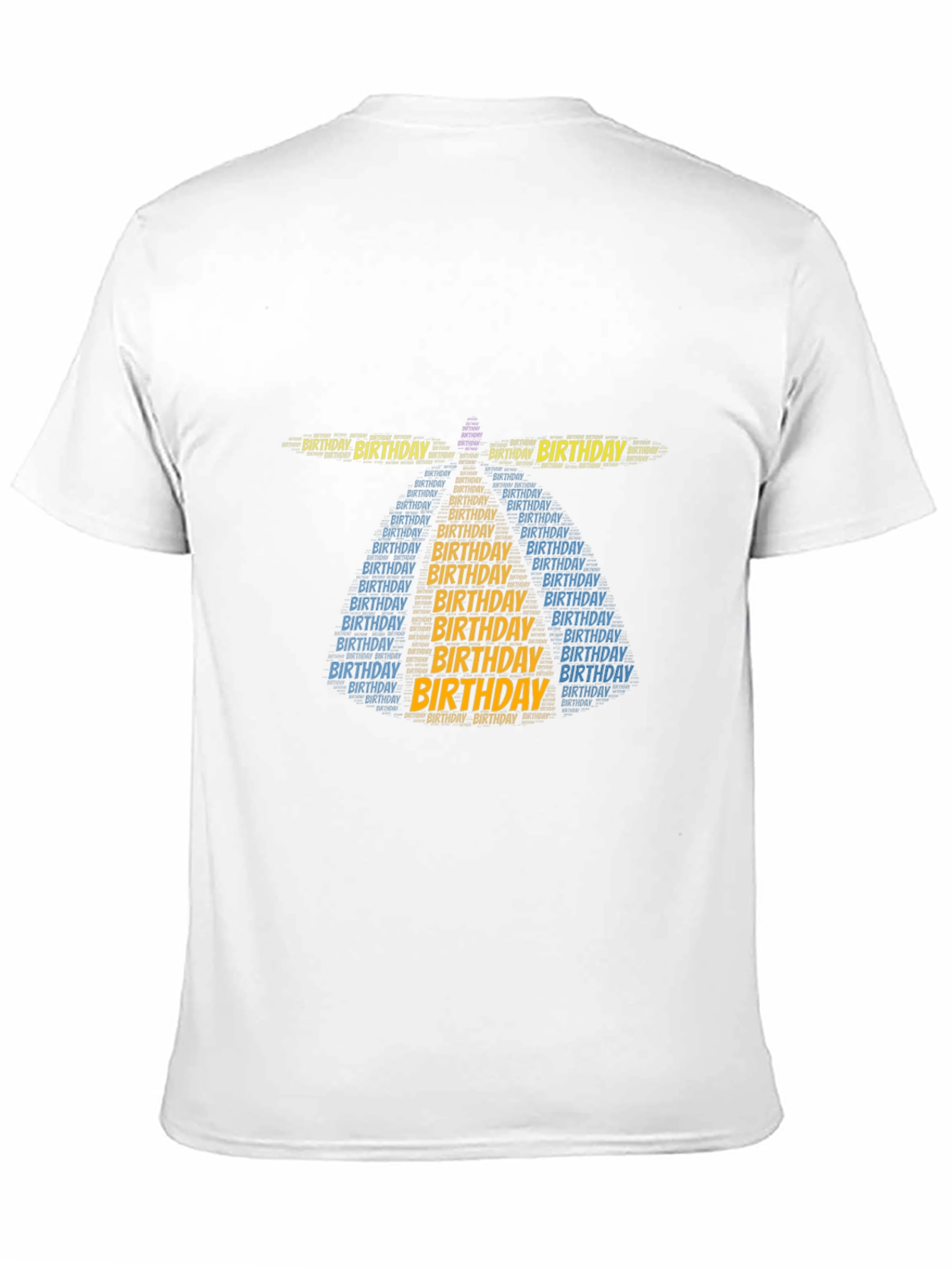 Birthday Word Art T-Shirt