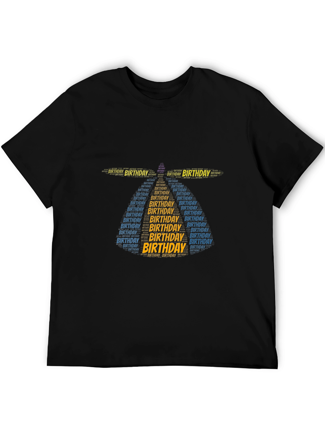 Birthday Word Art T-Shirt