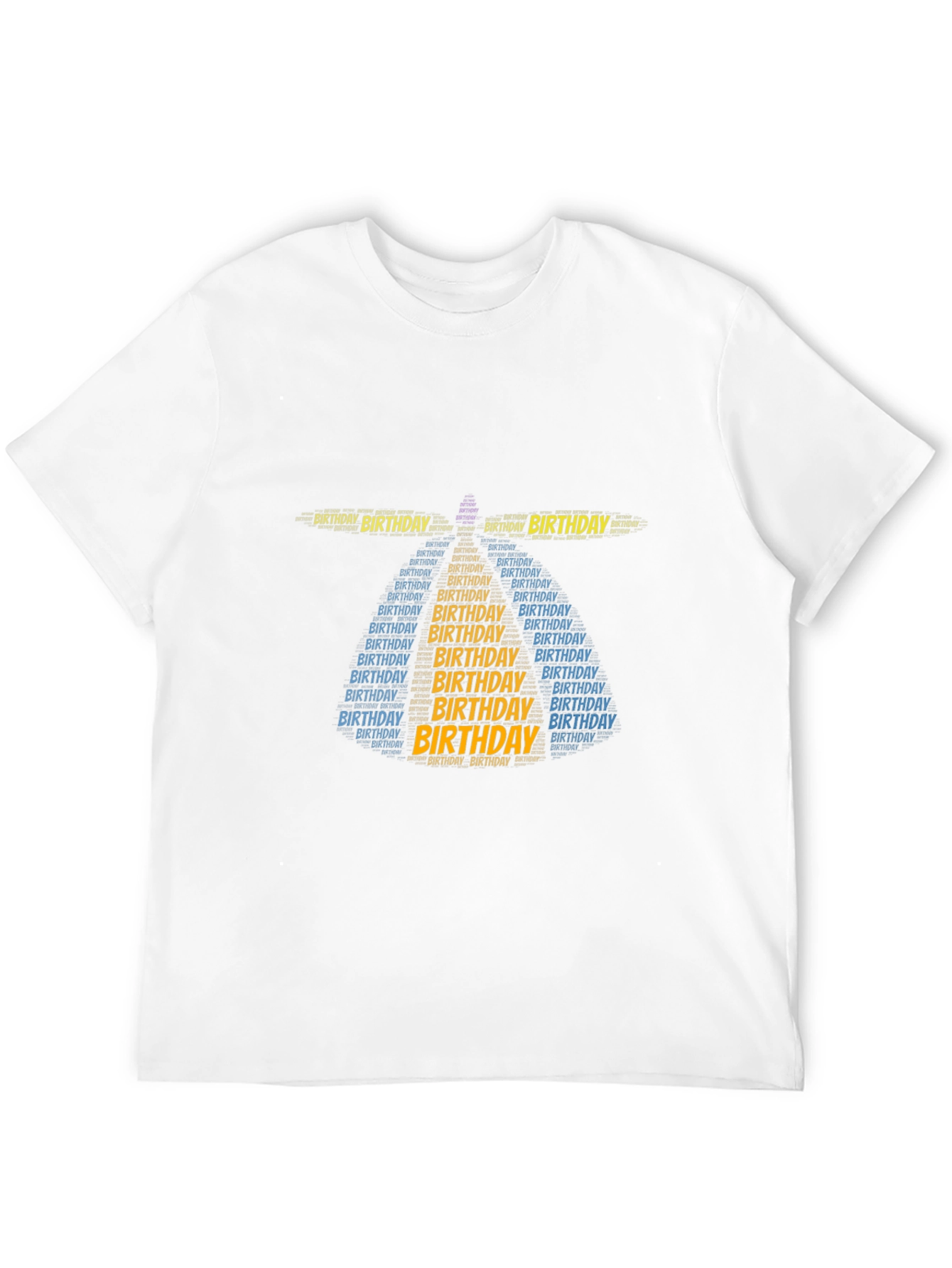 Birthday Word Art T-Shirt