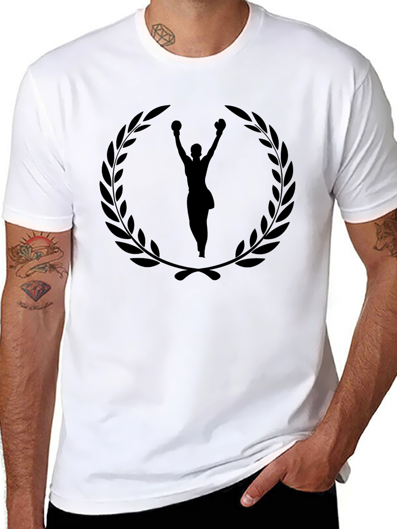 Rocky Balboa Victory Graphic Tee