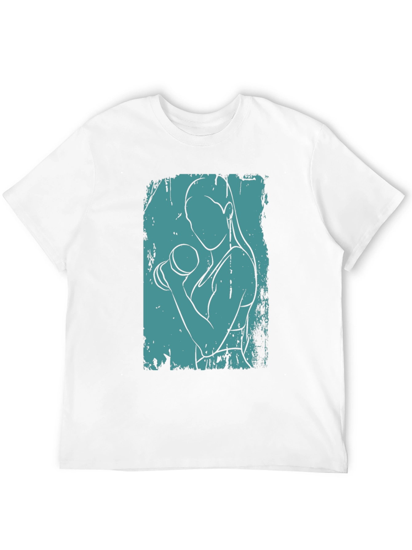 Fitness Woman Graphic Tee - Stylish Workout Shirt