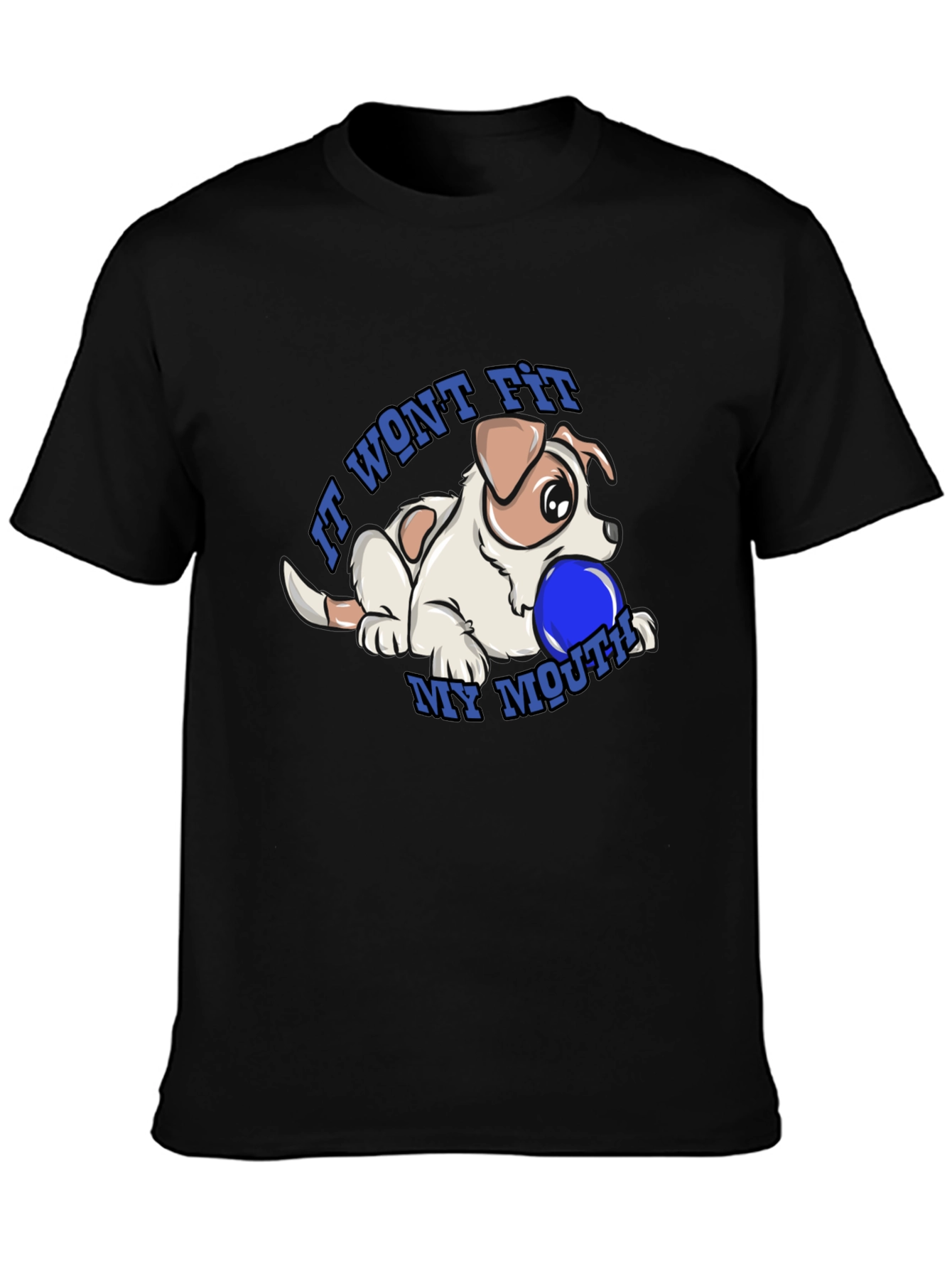 Dog & Ball Graphic T-Shirt - It Wont Fit