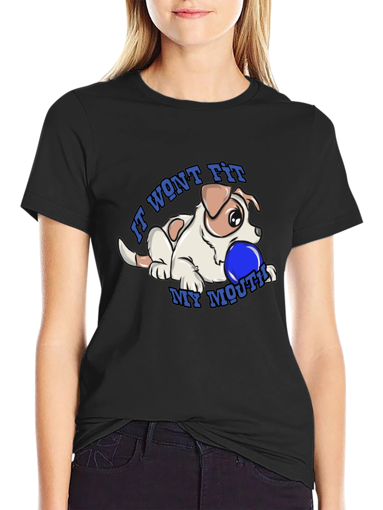 Dog & Ball Graphic T-Shirt - It Wont Fit