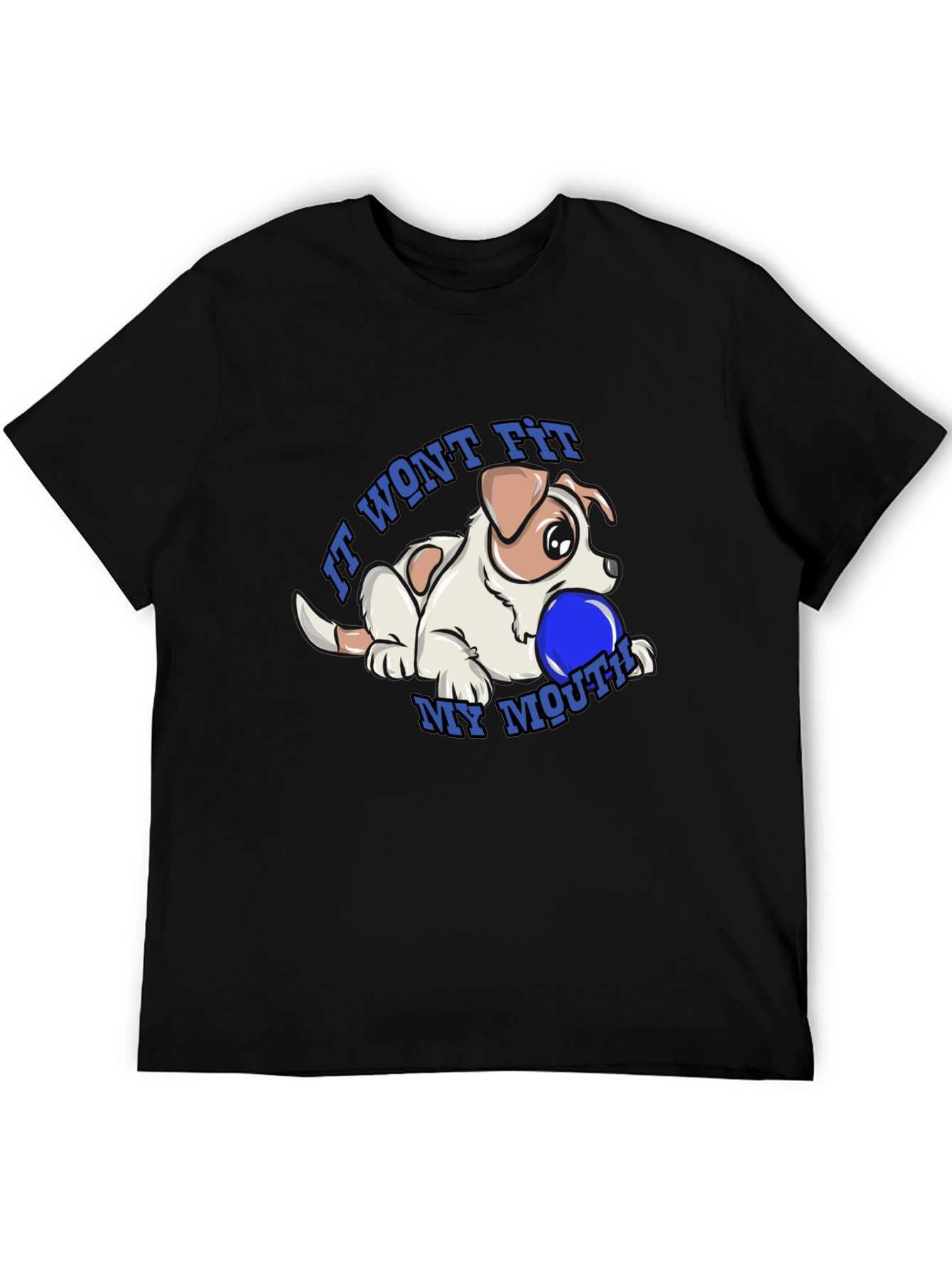 Dog & Ball Graphic T-Shirt - It Wont Fit
