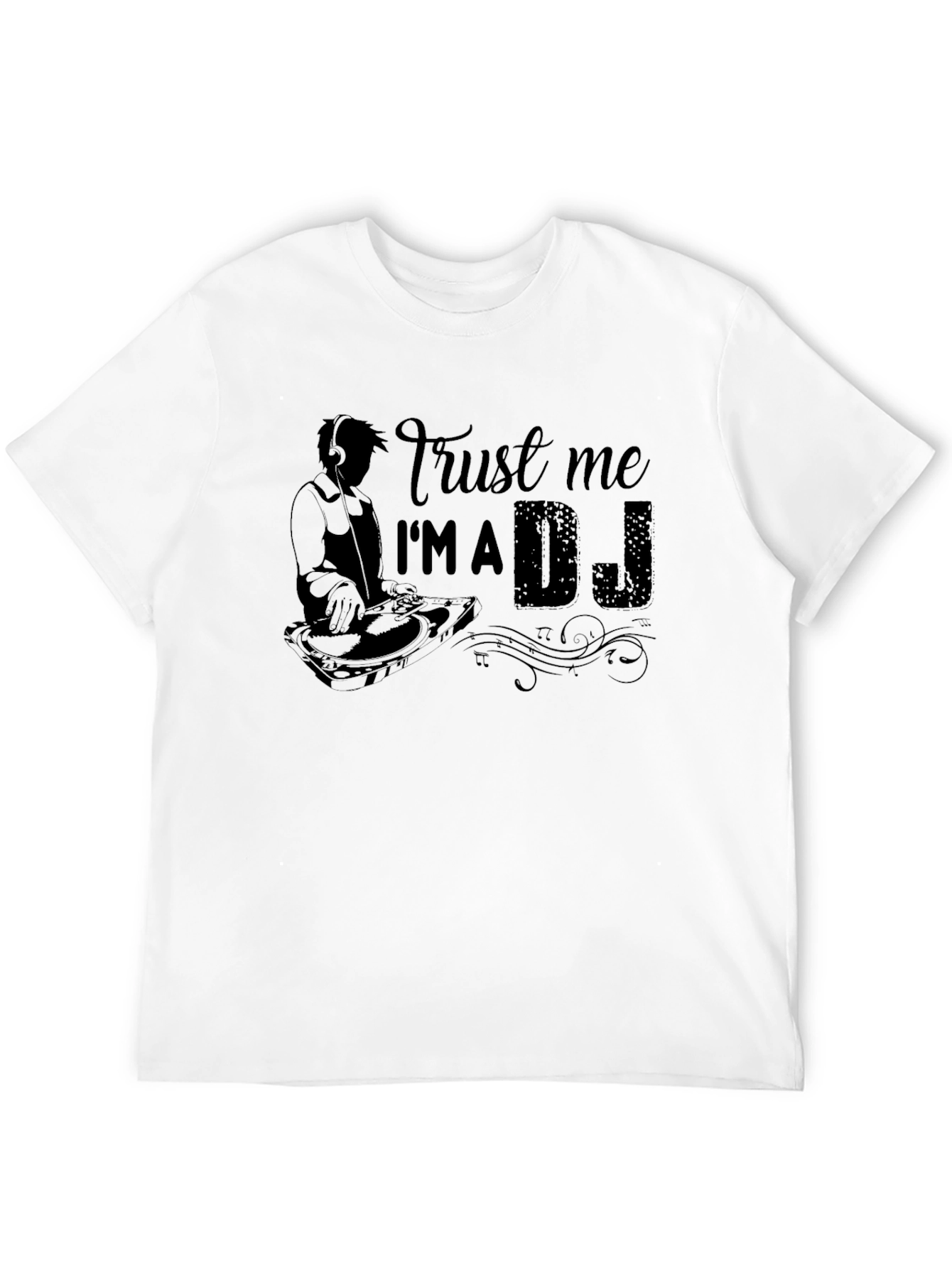 Trust Me Im A DJ T-Shirt - Black