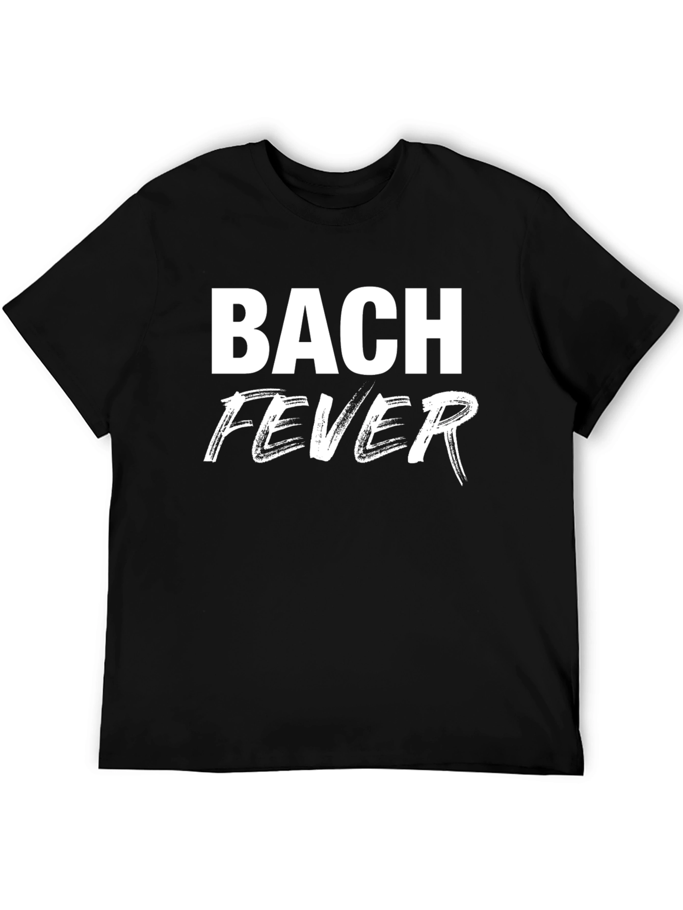 Bach Fever Black T-Shirt - Music Lover Tee