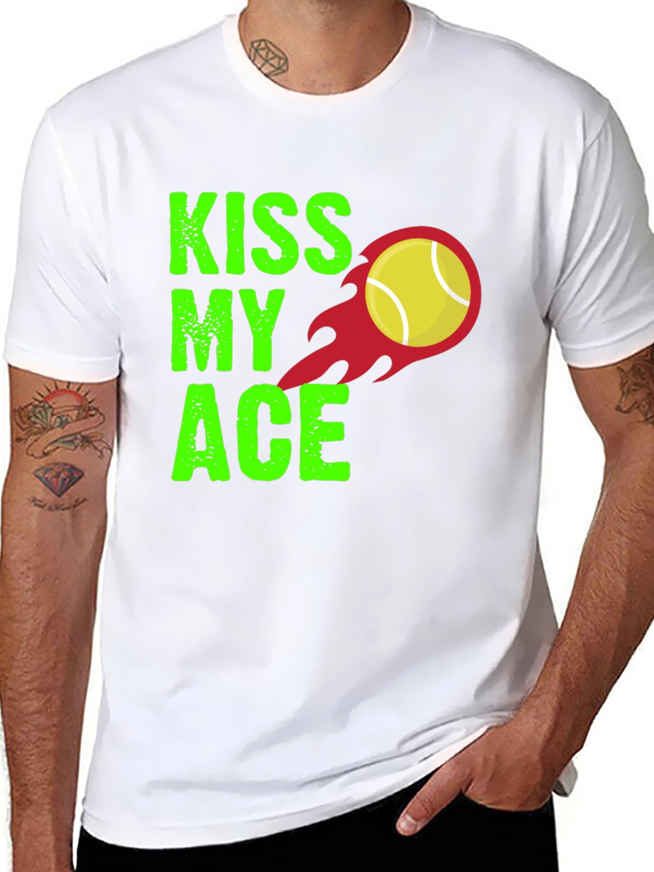 Kiss My Ace Tennis T-Shirt