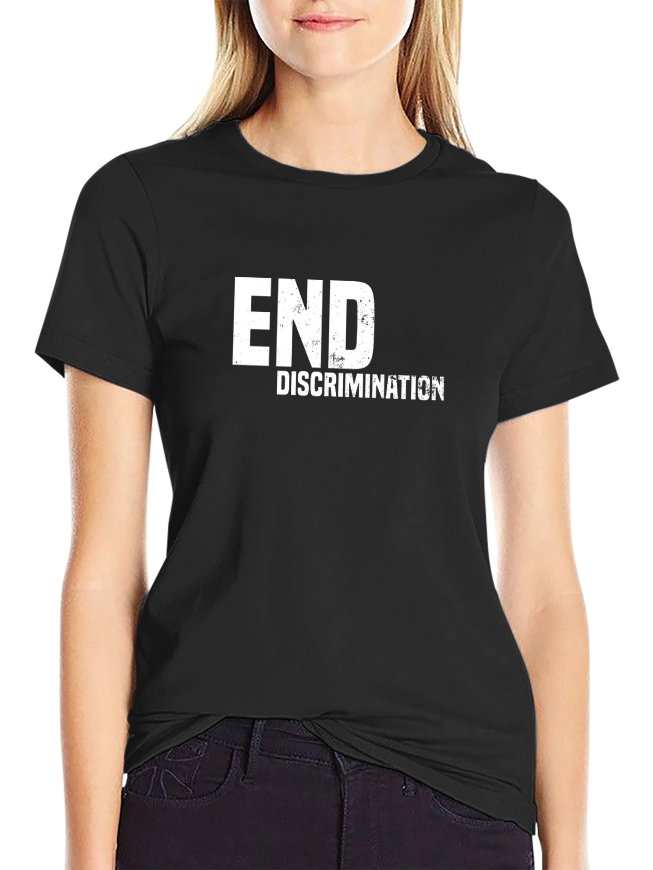 End Discrimination Graphic T-Shirt