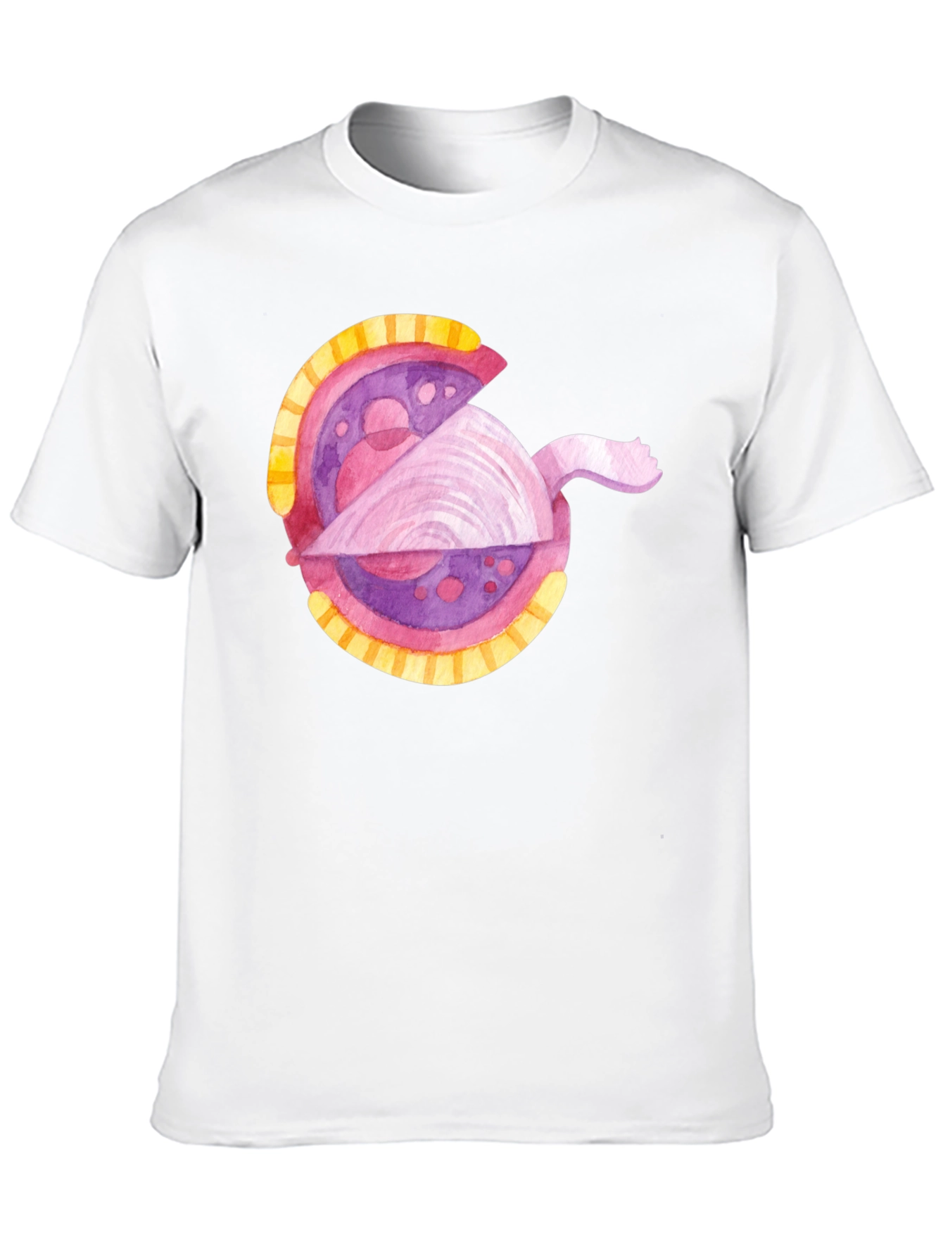 Cartoon Clam Shell Graphic Tee