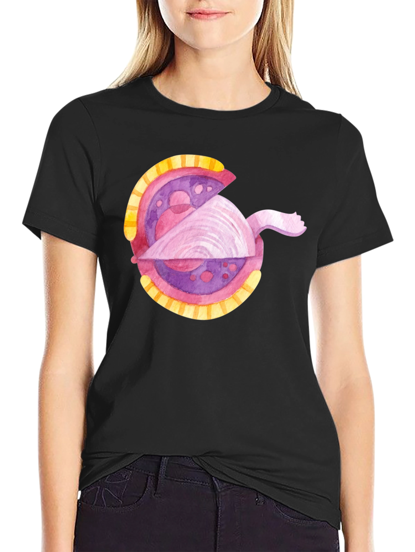 Cartoon Clam Shell Graphic Tee