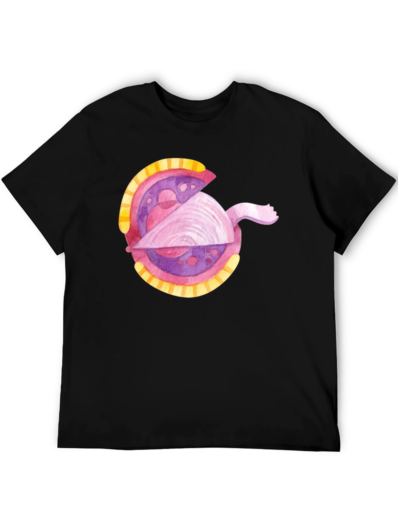 Cartoon Clam Shell Graphic Tee
