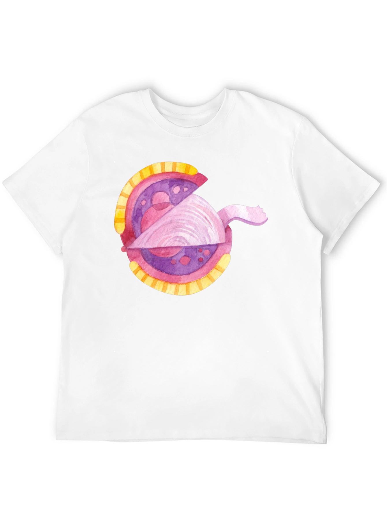 Cartoon Clam Shell Graphic Tee