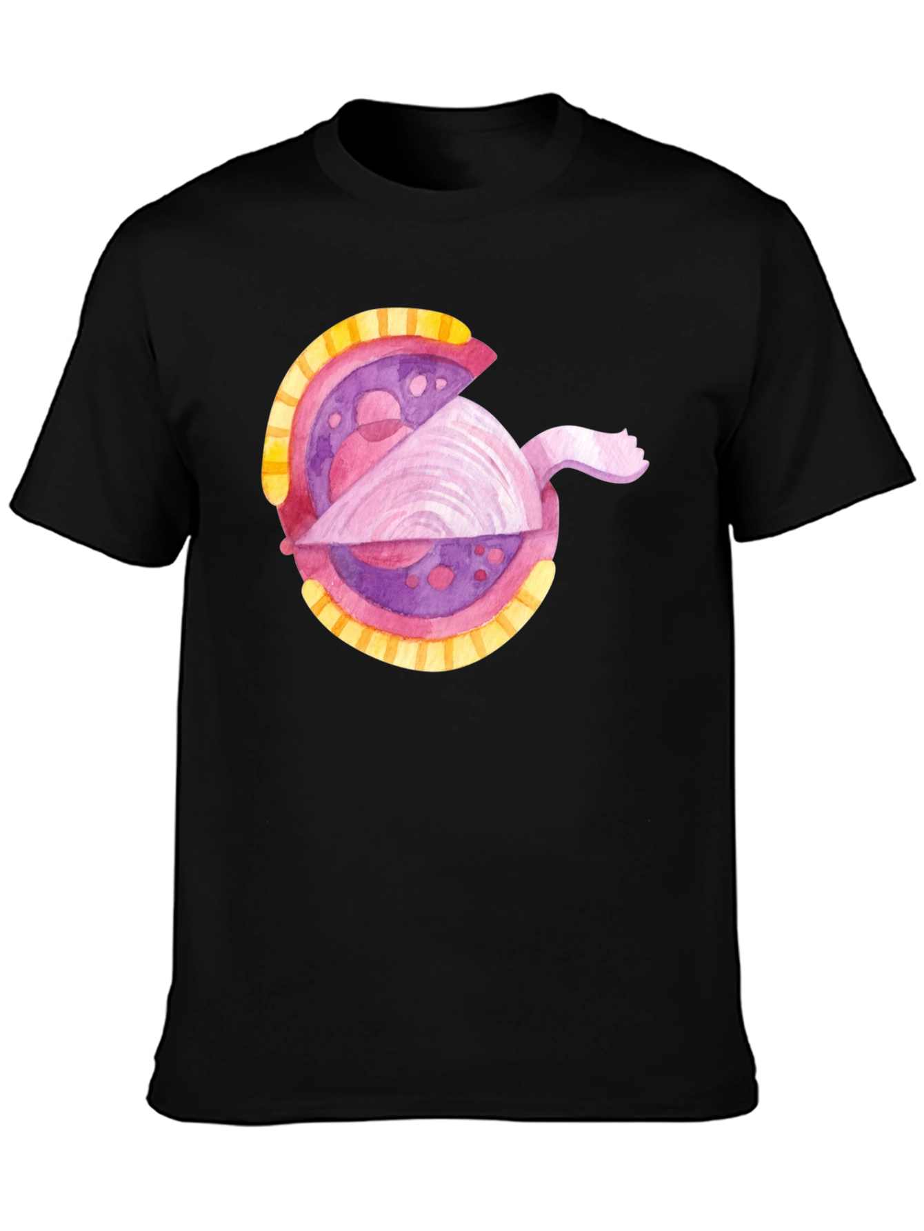 Cartoon Clam Shell Graphic Tee