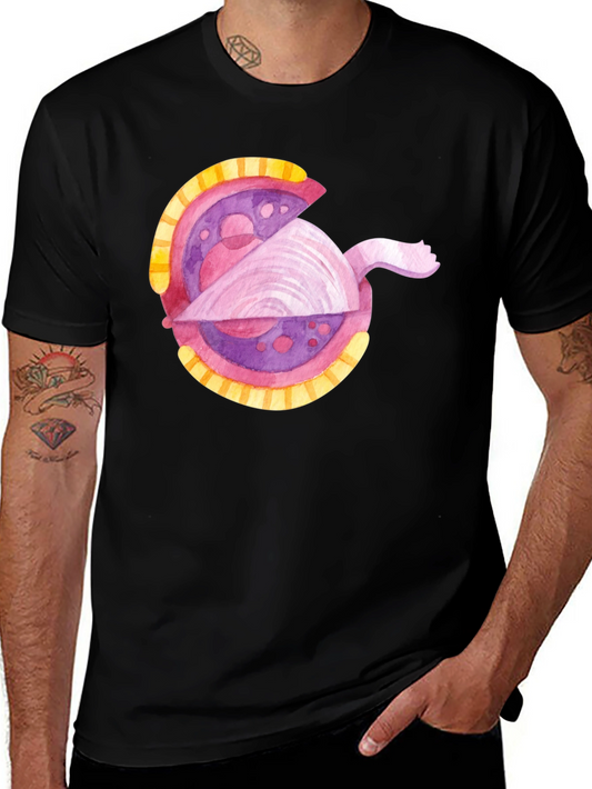 Cartoon Clam Shell Graphic Tee