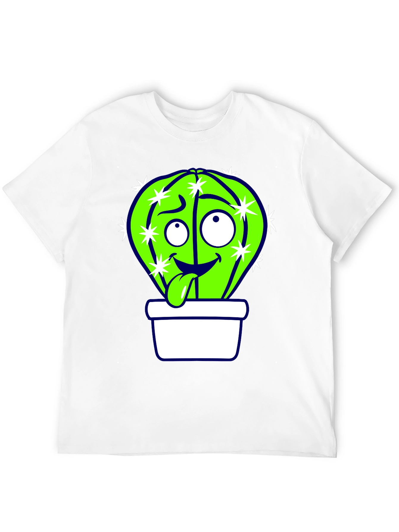 Funny Cactus T-Shirt - Whimsical Graphic Tee