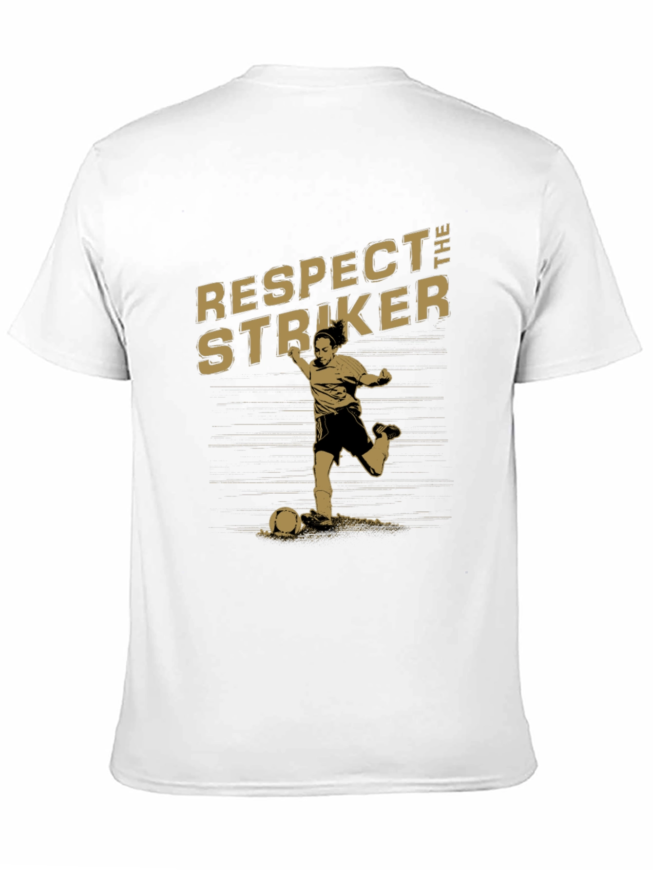Respect the Striker Graphic T-Shirt - Black