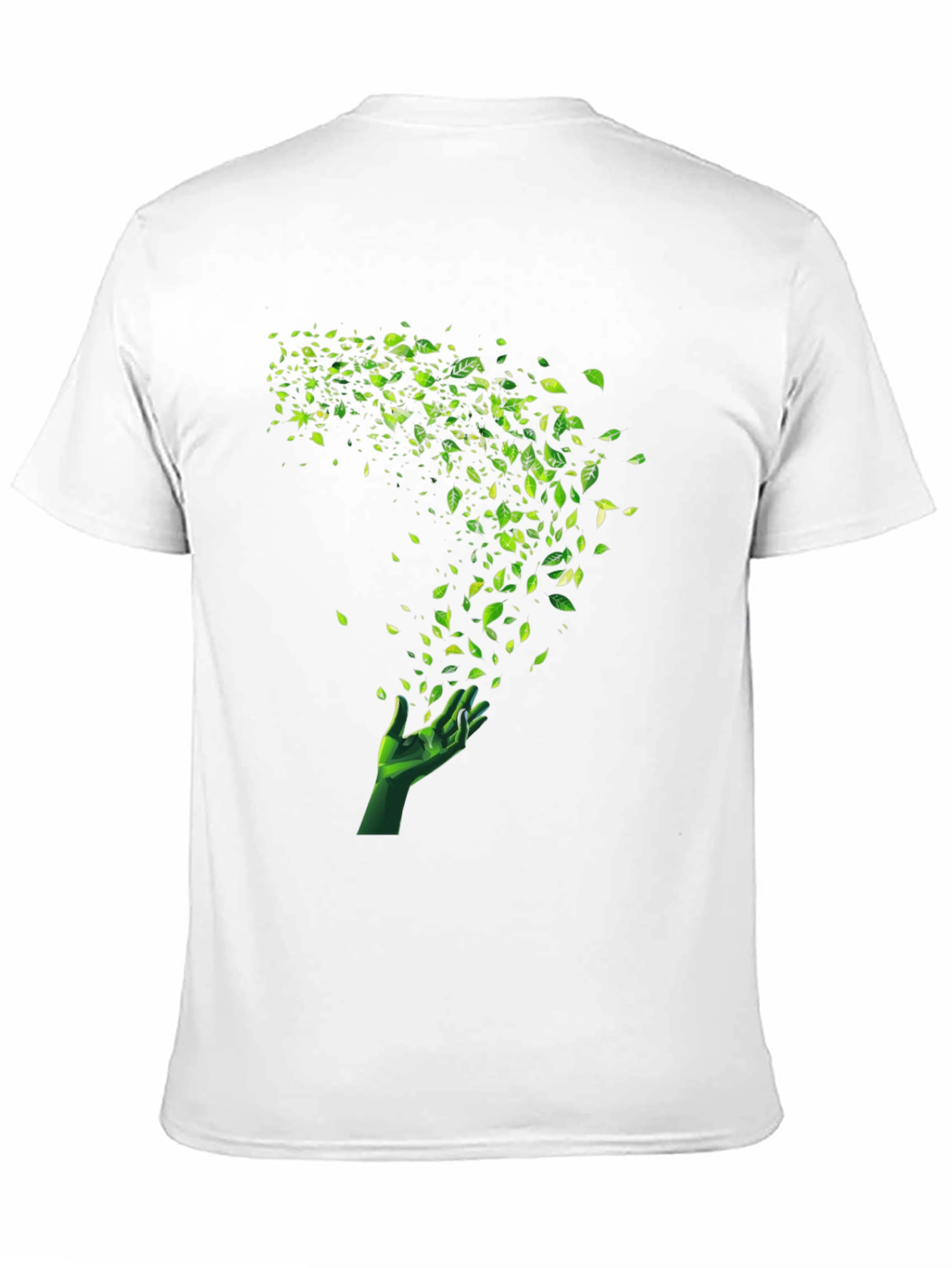 Natures Touch Graphic Tee - Black Cotton Blend