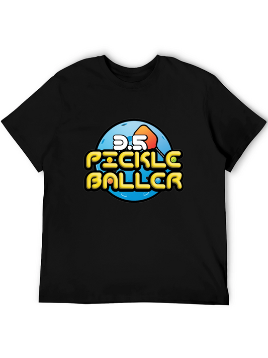 Pickleball 3.5 Black T-Shirt