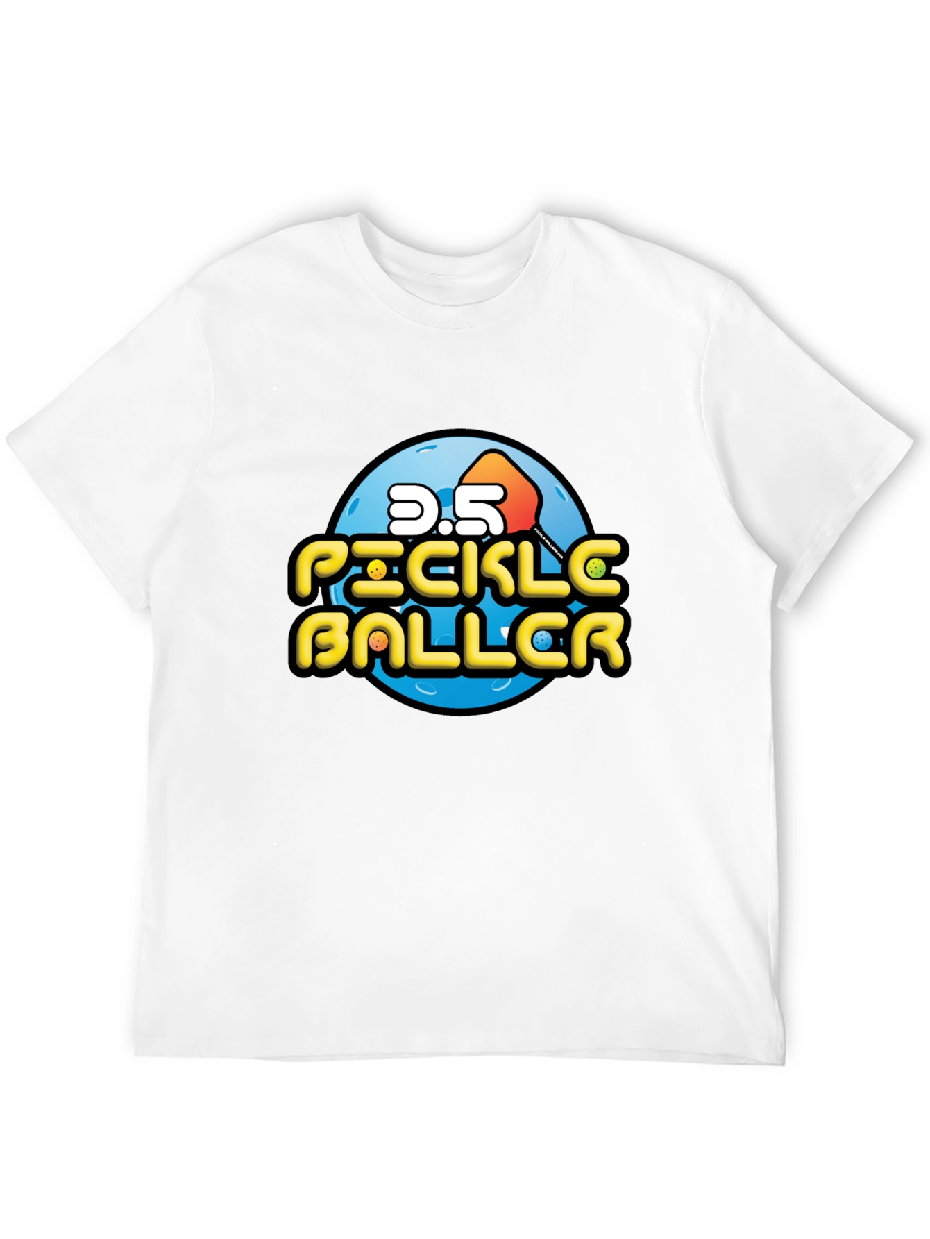 Pickleball 3.5 Black T-Shirt