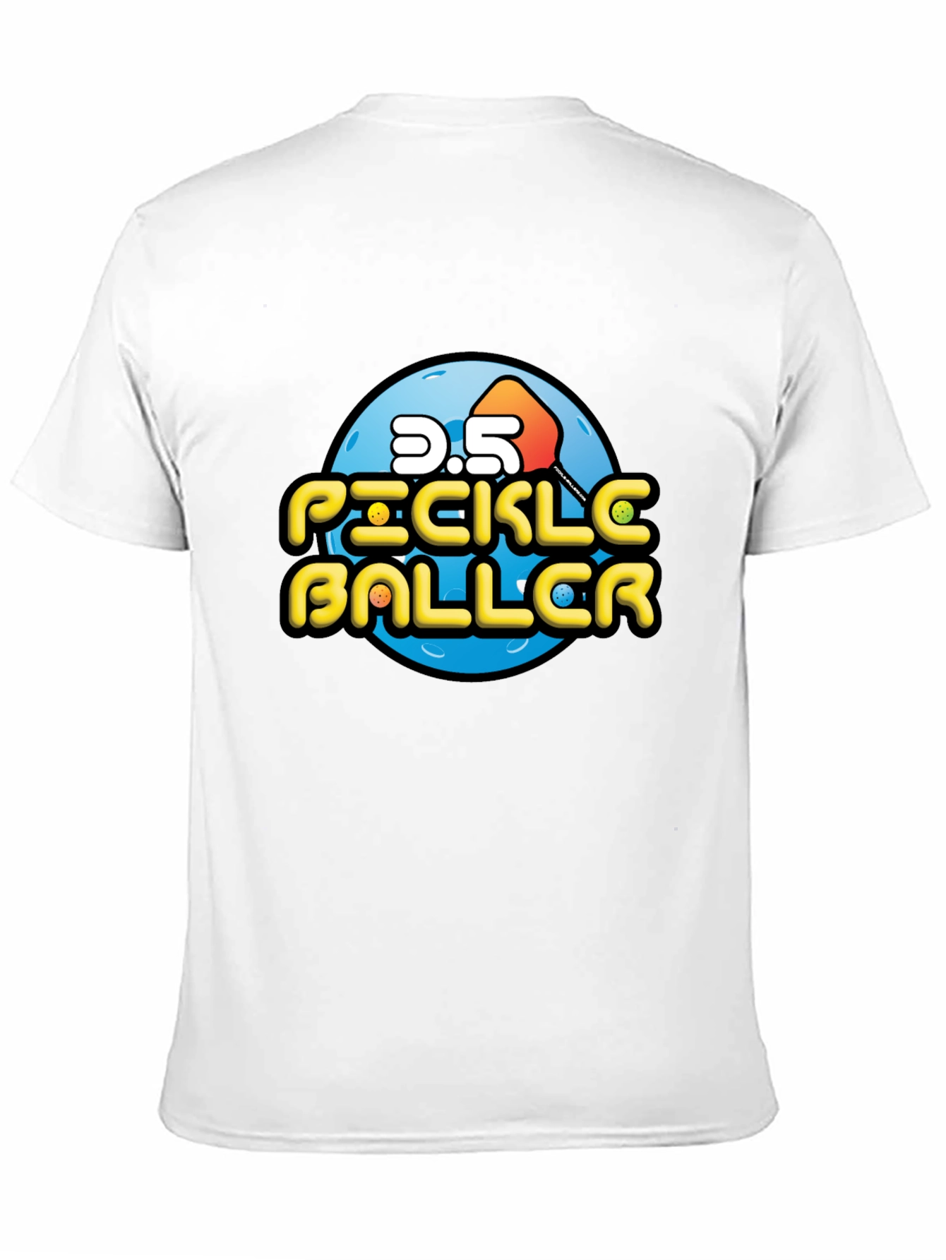 Pickleball 3.5 Black T-Shirt