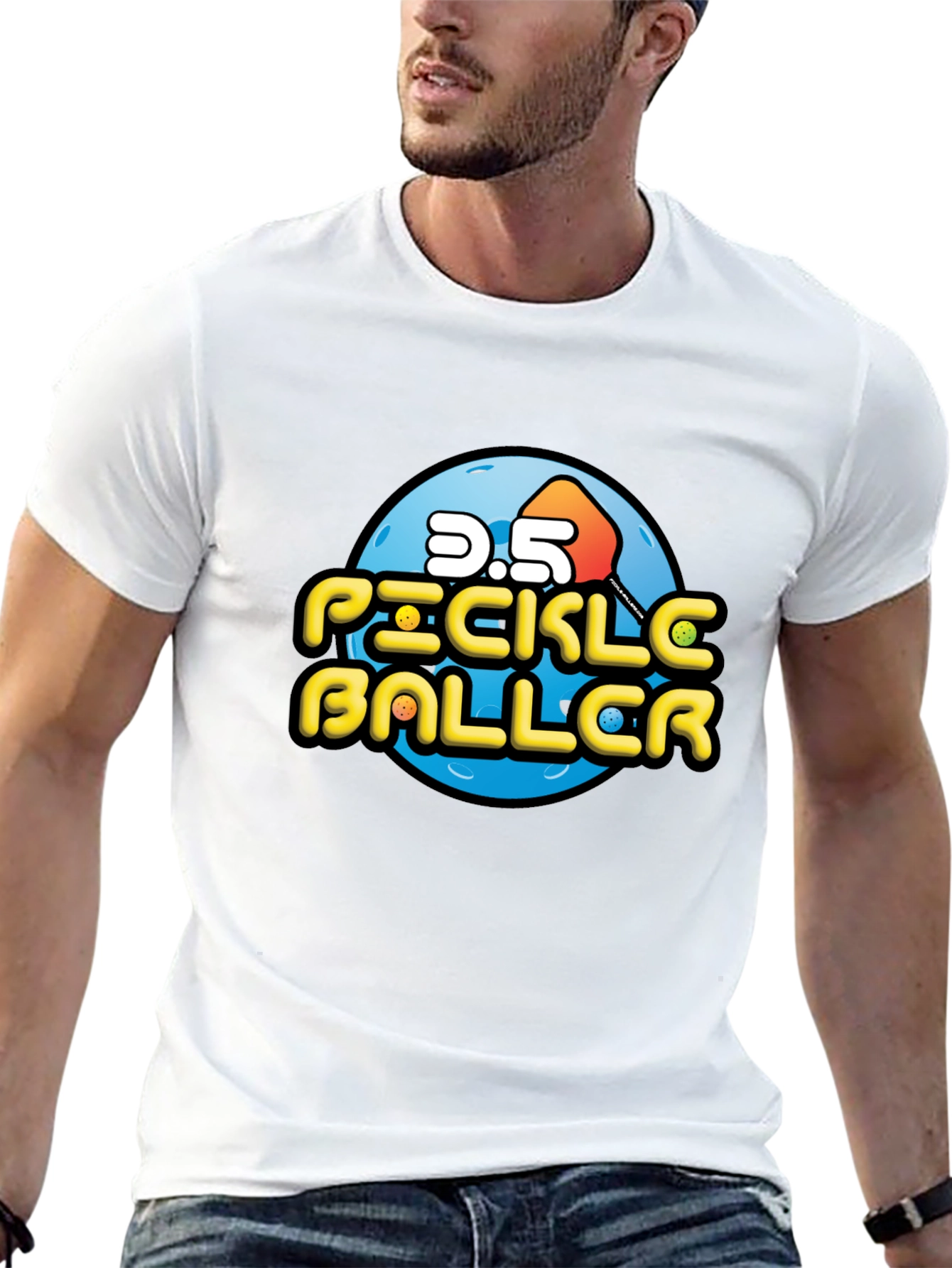 Pickleball 3.5 Black T-Shirt