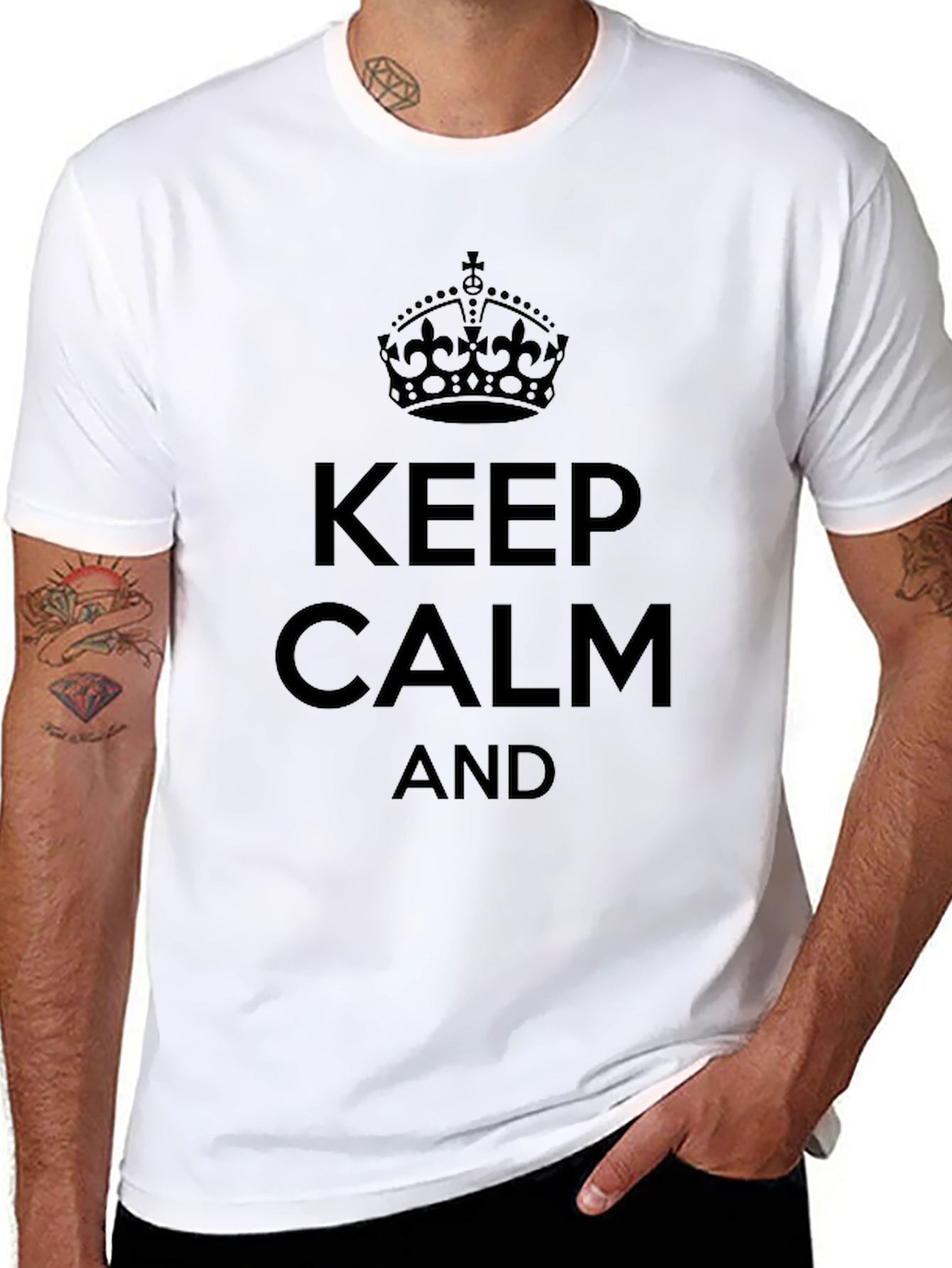 Keep Calm Graphic T-Shirt