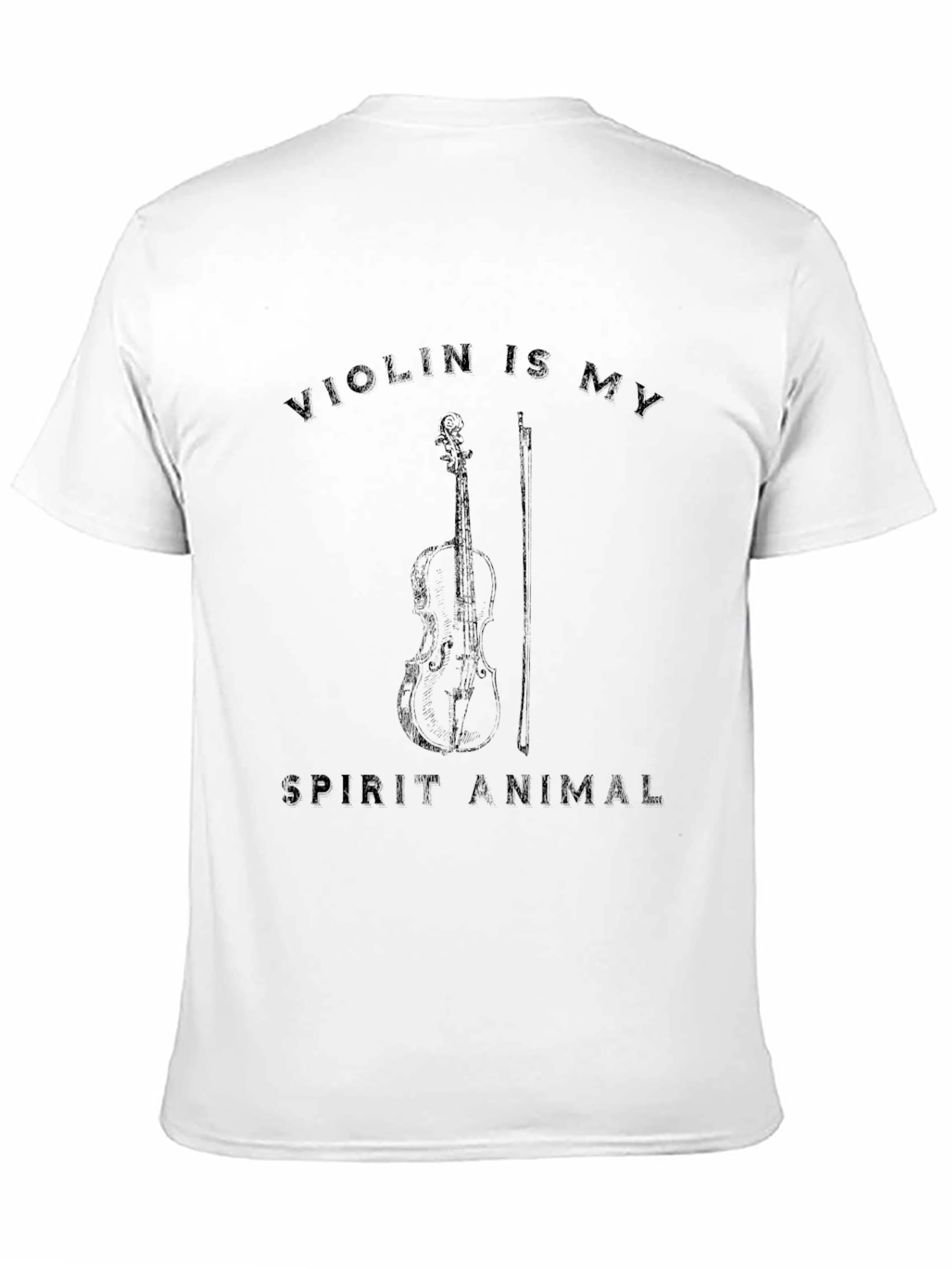 Violin Spirit Animal Graphic T-Shirt