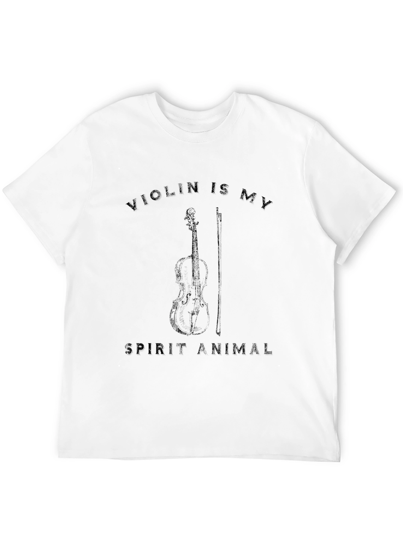 Violin Spirit Animal Graphic T-Shirt