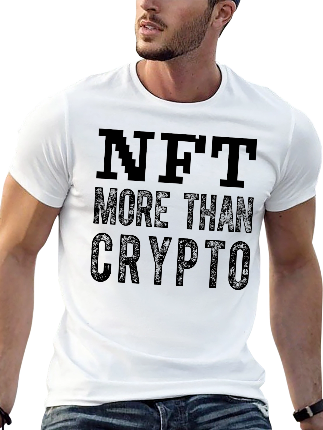 NFT More Than Crypto Black T-Shirt