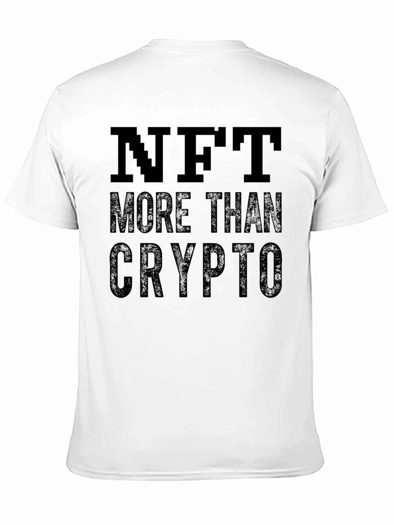 NFT More Than Crypto Black T-Shirt
