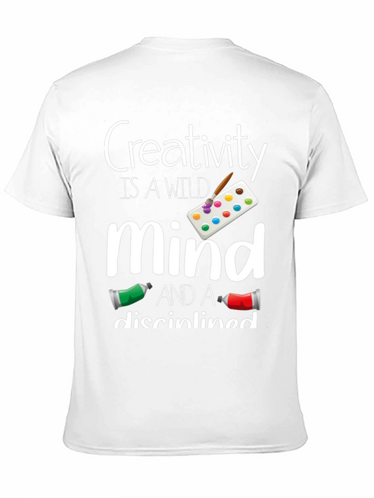 Creativity Wild Mind T-Shirt Black Unisex