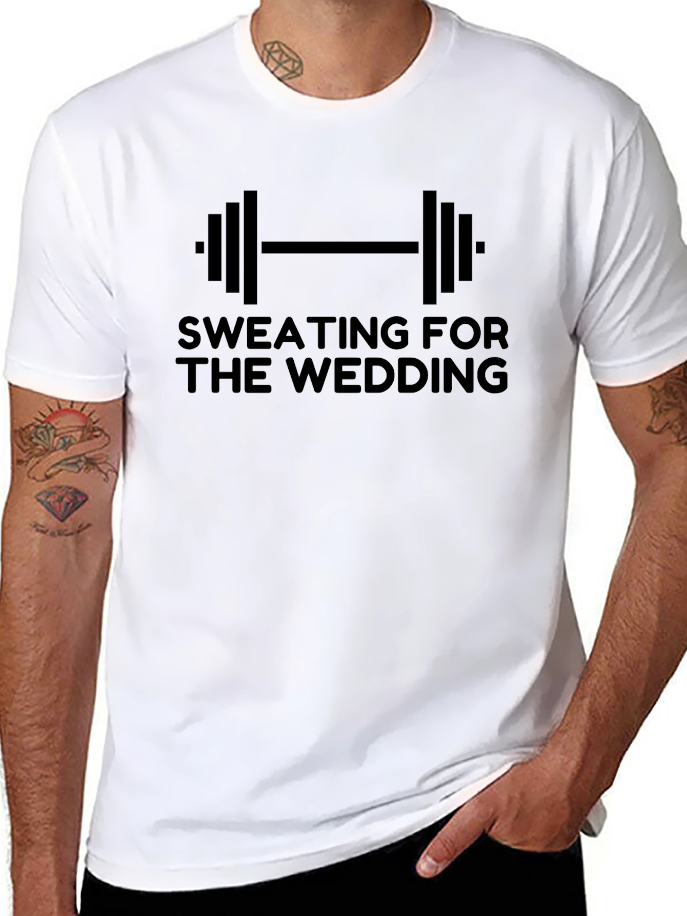 Sweating for The Wedding Graphic T-Shirt
