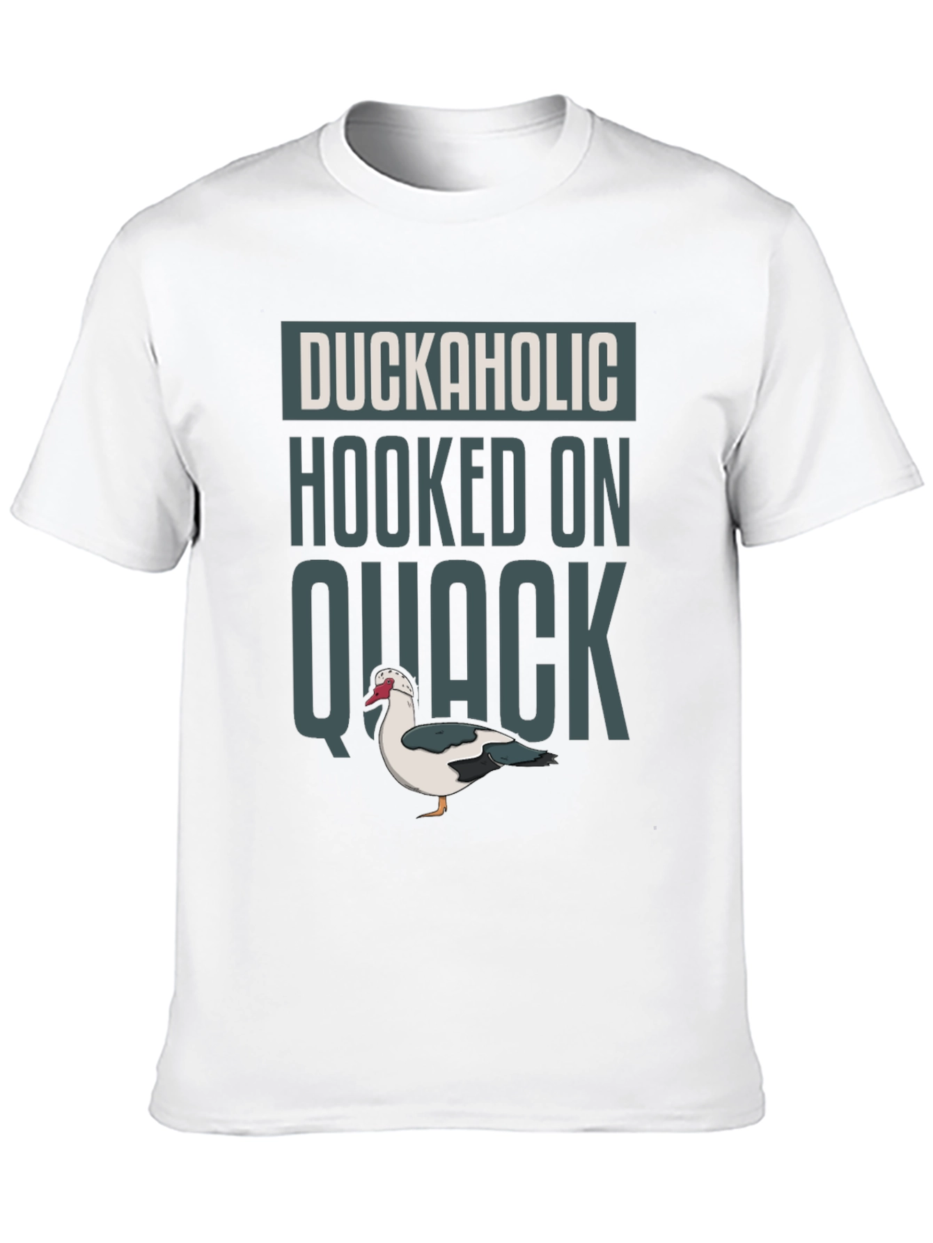 Duckaholic T-Shirt - Hooked on Quack