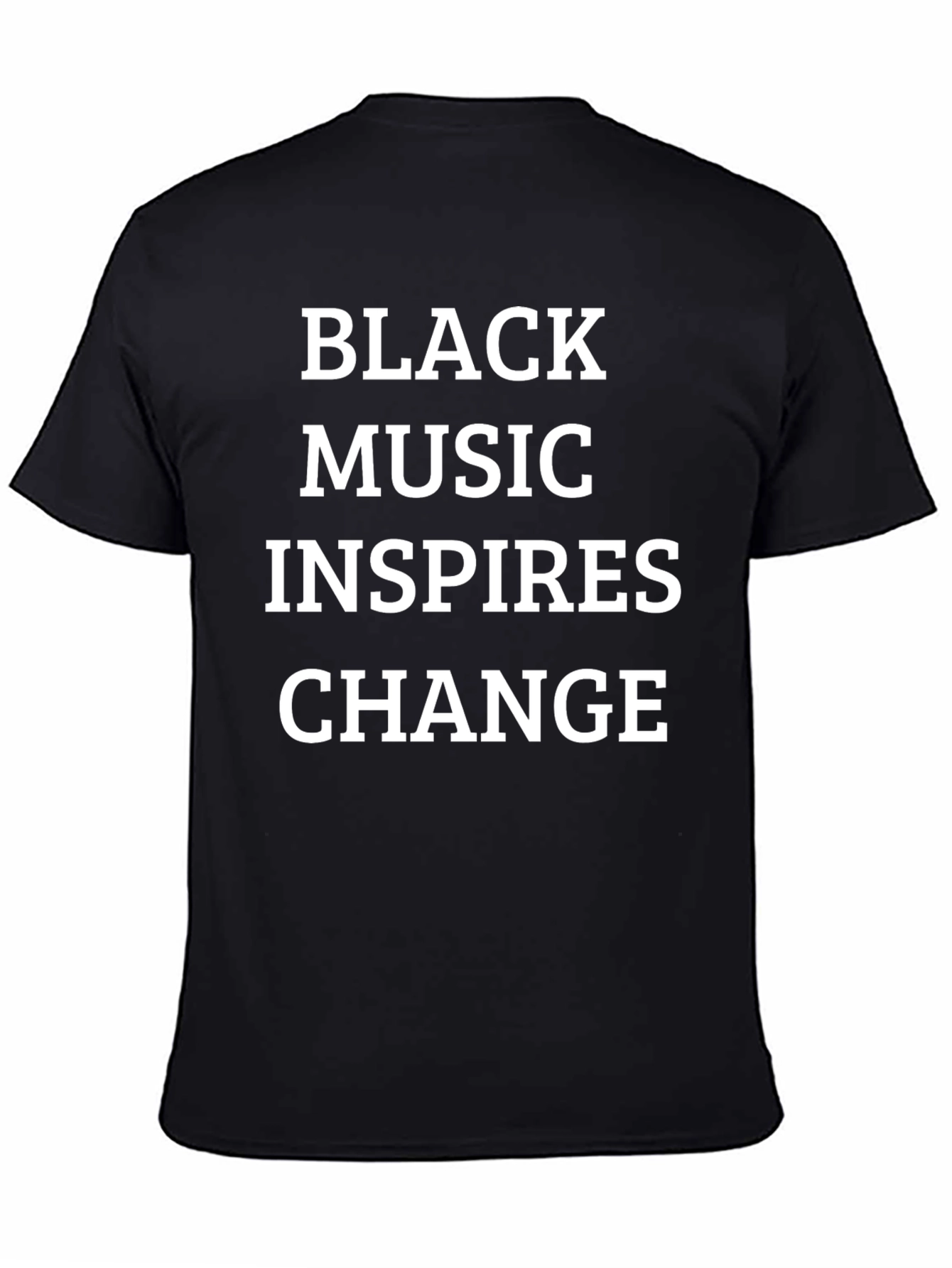 Black Music Inspires Change Graphic Tee