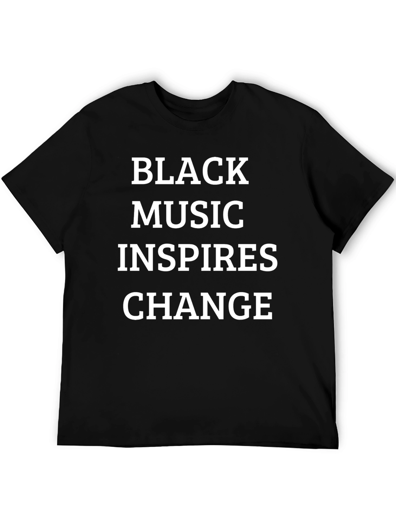 Black Music Inspires Change Graphic Tee