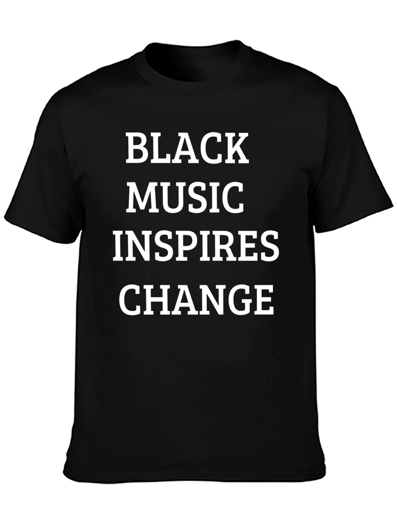 Black Music Inspires Change Graphic Tee
