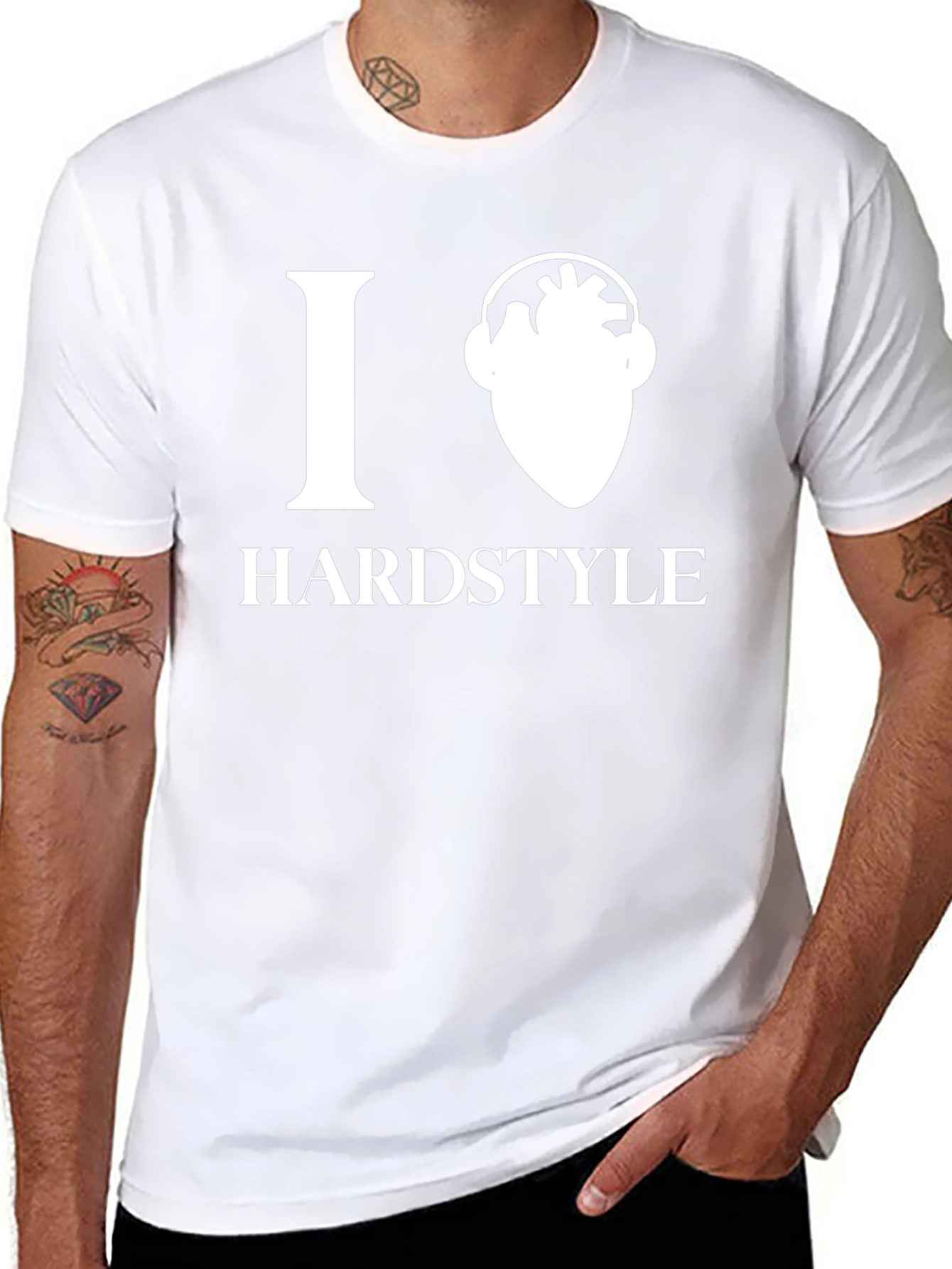 I Heart Hardstyle Graphic T-Shirt