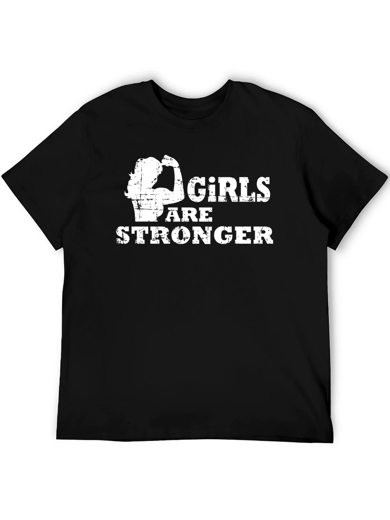 Girls Are Stronger Graphic T-Shirt